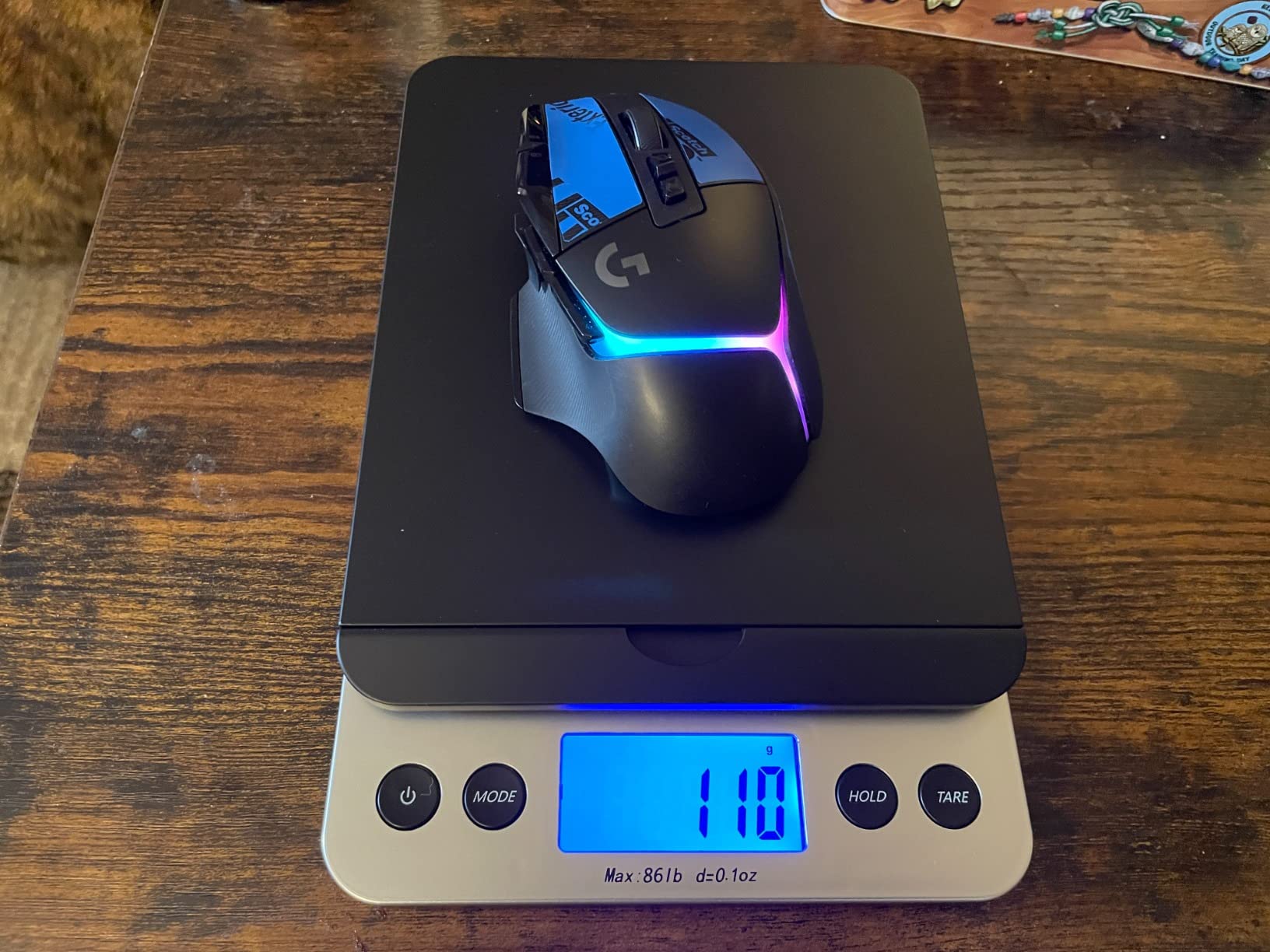 Logitech G502 X Lightspeed Wireless Gaming Mouse - LIGHTFORCE hybrid optical-mechanical switches, HERO 25K gaming sensor, compatible with PC - macOS/Windows - Black - Customer Photo 1