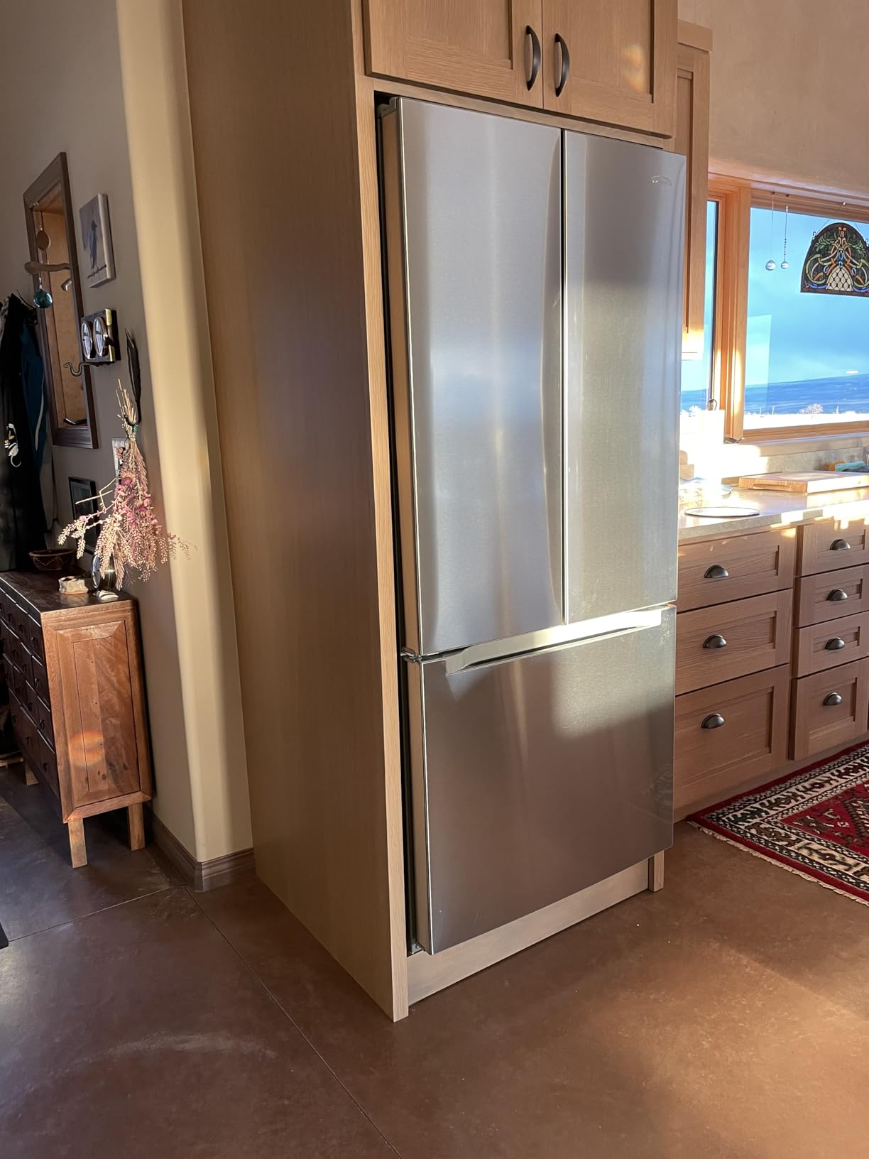 KoolMore Counter Depth French Door Refrigerator with Ice Maker, 4 Door Stainless-Steel Fridge - 22.5 Cu.Ft Customer Review KoolMore Counter Depth French Door Refrigerator with Ice Maker, 4 Door Stainless-Steel Fridge - 22.5 Cu.Ft - Customer Photo 1