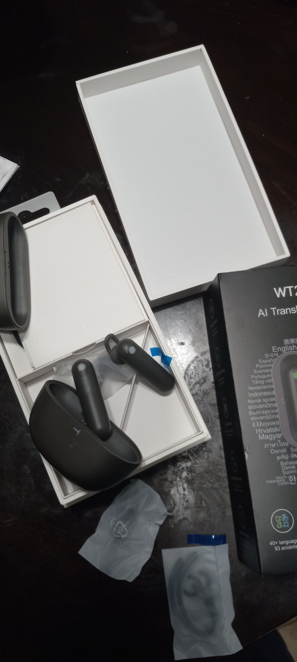 Timekettle WT2 Plus Language Translator - Supports 40 Languages & 93 Accents, Voice Translator Earbuds, Wireless Bluetooth Translator with APP, Suitable for iOS & Android with Charging Case Customer Review Timekettle WT2 Plus Language Translator - Supports 40 Languages & 93 Accents, Voice Translator Earbuds, Wireless Bluetooth Translator with APP, Suitable for iOS & Android with Charging Case - Customer Photo 2