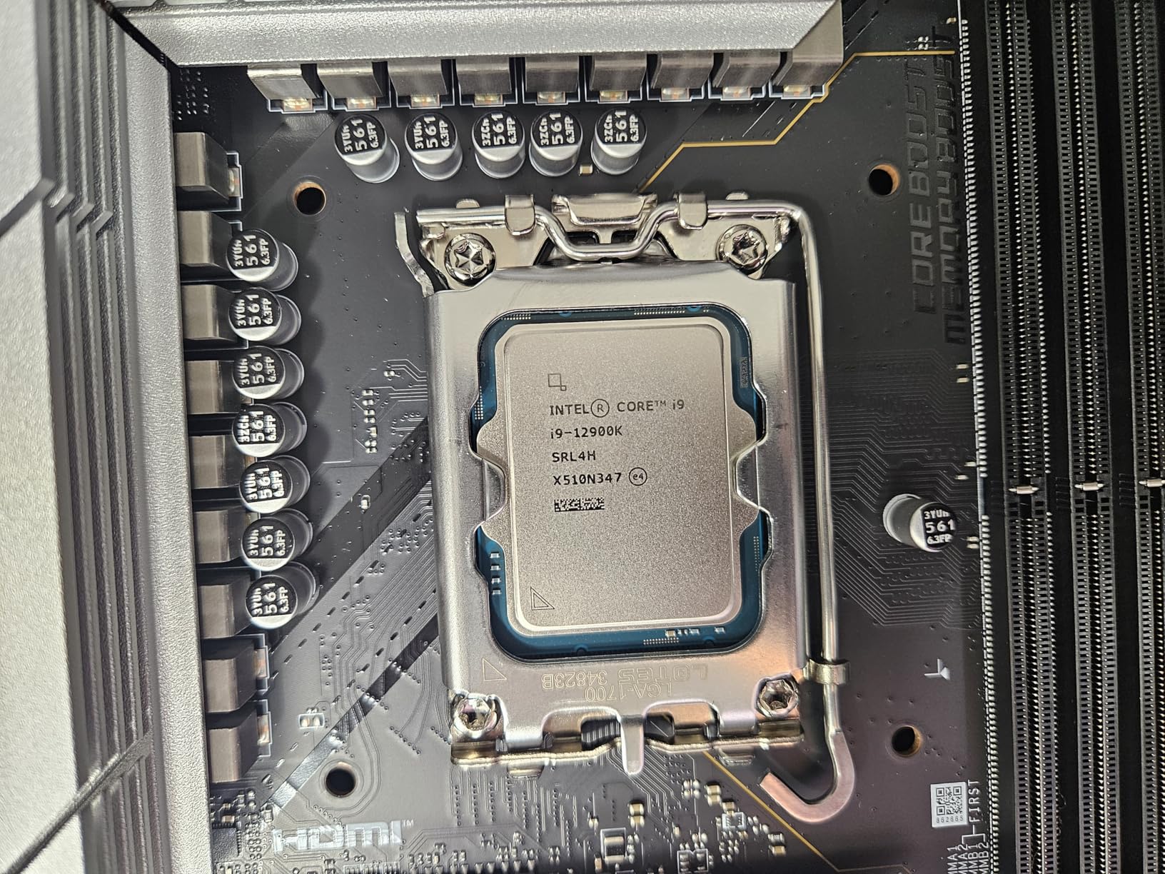 Intel Core i9-12900K Gaming Desktop Processor with Integrated Graphics and 16 (8P+8E) Cores up to 5.2 GHz Unlocked LGA1700 600 Series Chipset 125W Customer Review Intel Core i9-12900K Gaming Desktop Processor with Integrated Graphics and 16 (8P+8E) Cores up to 5.2 GHz Unlocked LGA1700 600 Series Chipset 125W - Customer Photo 1