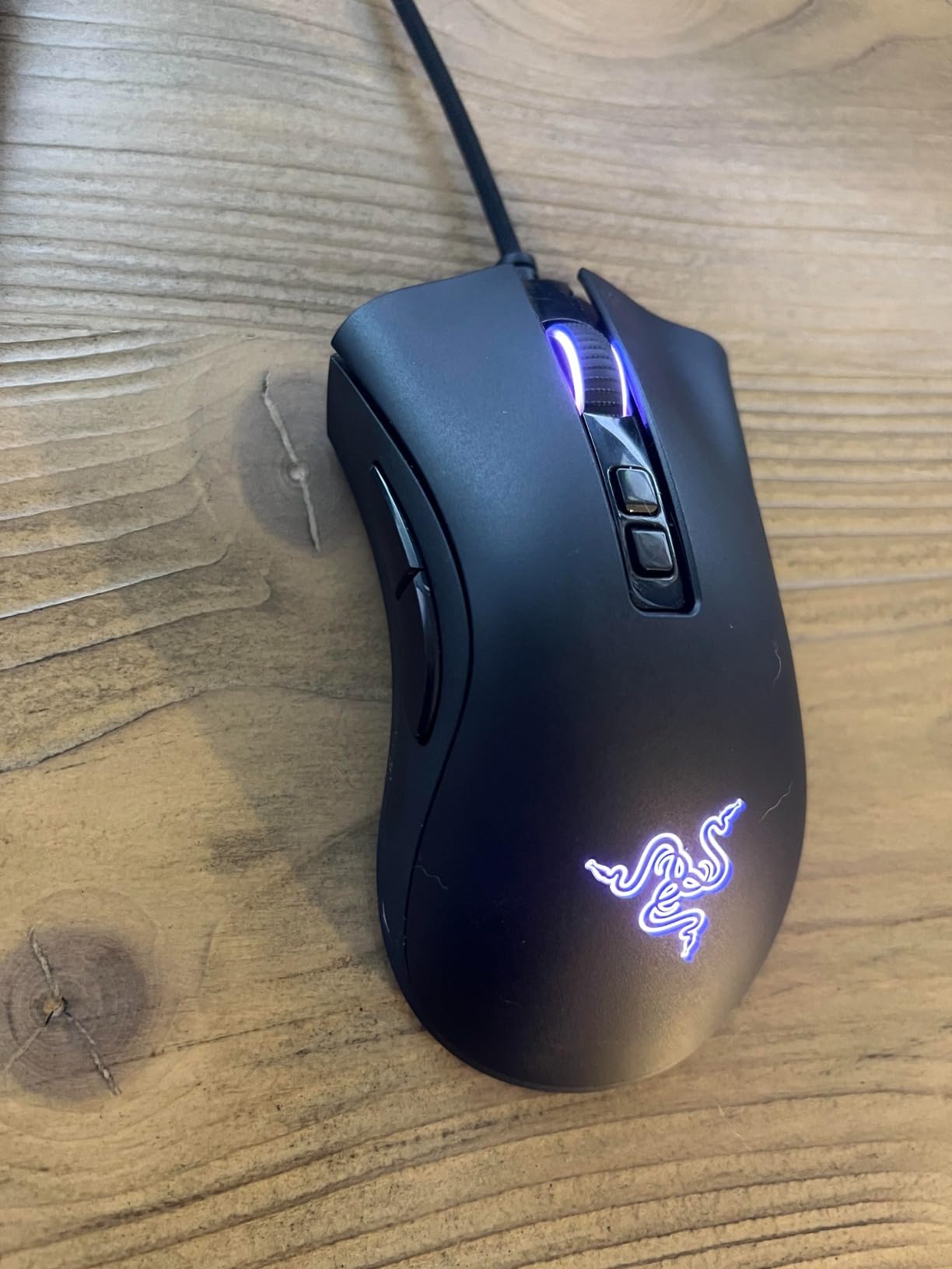 Razer DeathAdder V2 X HyperSpeed: Award-Winning Ergonomic Design - Ultra-Fast Wireless - 235hr Battery Life - 7 Programmable Buttons - Gen 2 Mechanical Switches - 5G 14K DPI Optical Sensor Customer Review Razer DeathAdder V2 X HyperSpeed: Award-Winning Ergonomic Design - Ultra-Fast Wireless - 235hr Battery Life - 7 Programmable Buttons - Gen 2 Mechanical Switches - 5G 14K DPI Optical Sensor - Customer Photo 1