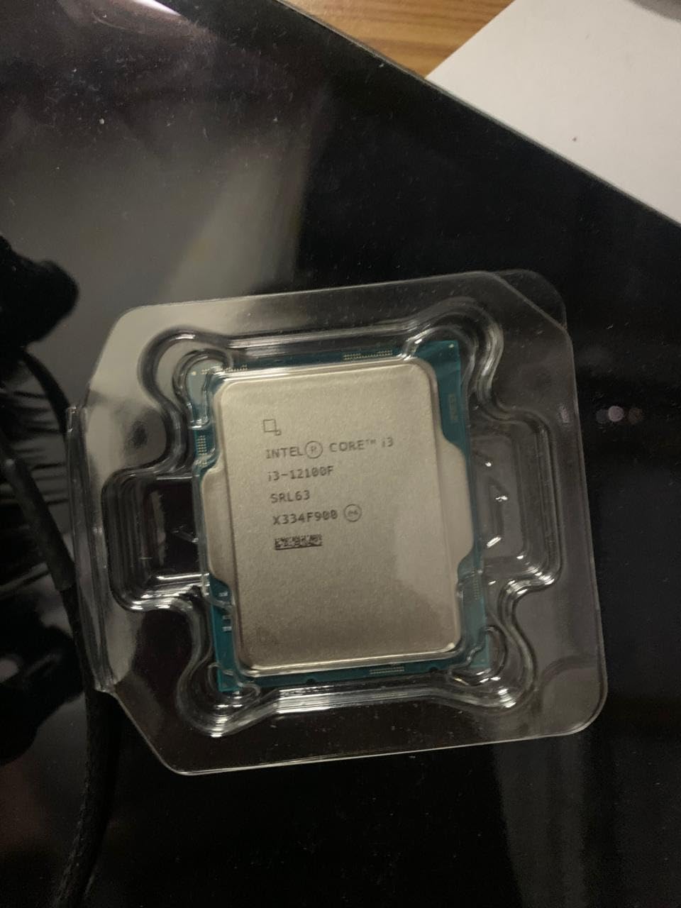 Intel® Core™ 12th Gen i3-12100F desktop processor, featuring PCIe Gen 5.0 & 4.0 support, DDR5 and DDR4 support. Discrete graphics required. - Customer Photo 2