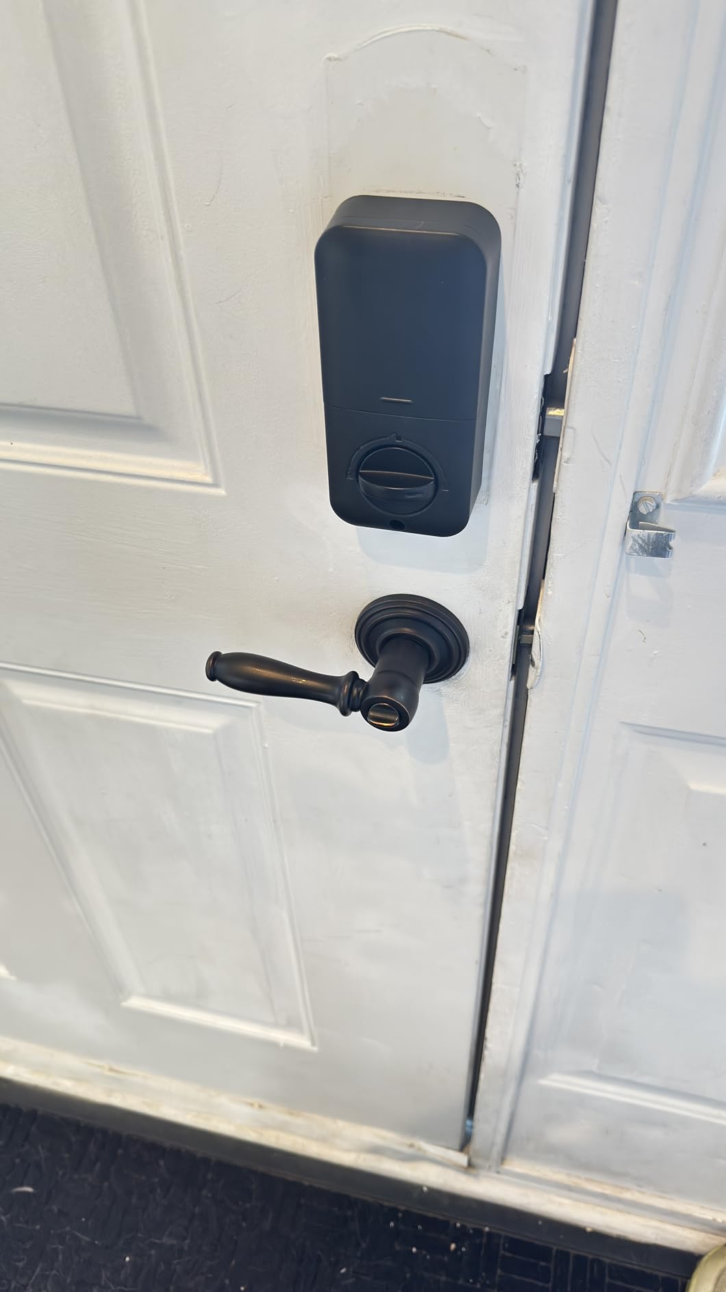 TEEHO TE001 Keyless Entry Door Lock with Keypad - Smart Deadbolt Lock for Front Door with 2 Keys - Auto Lock - Easy Installation - Satin Nickel customer photo 2