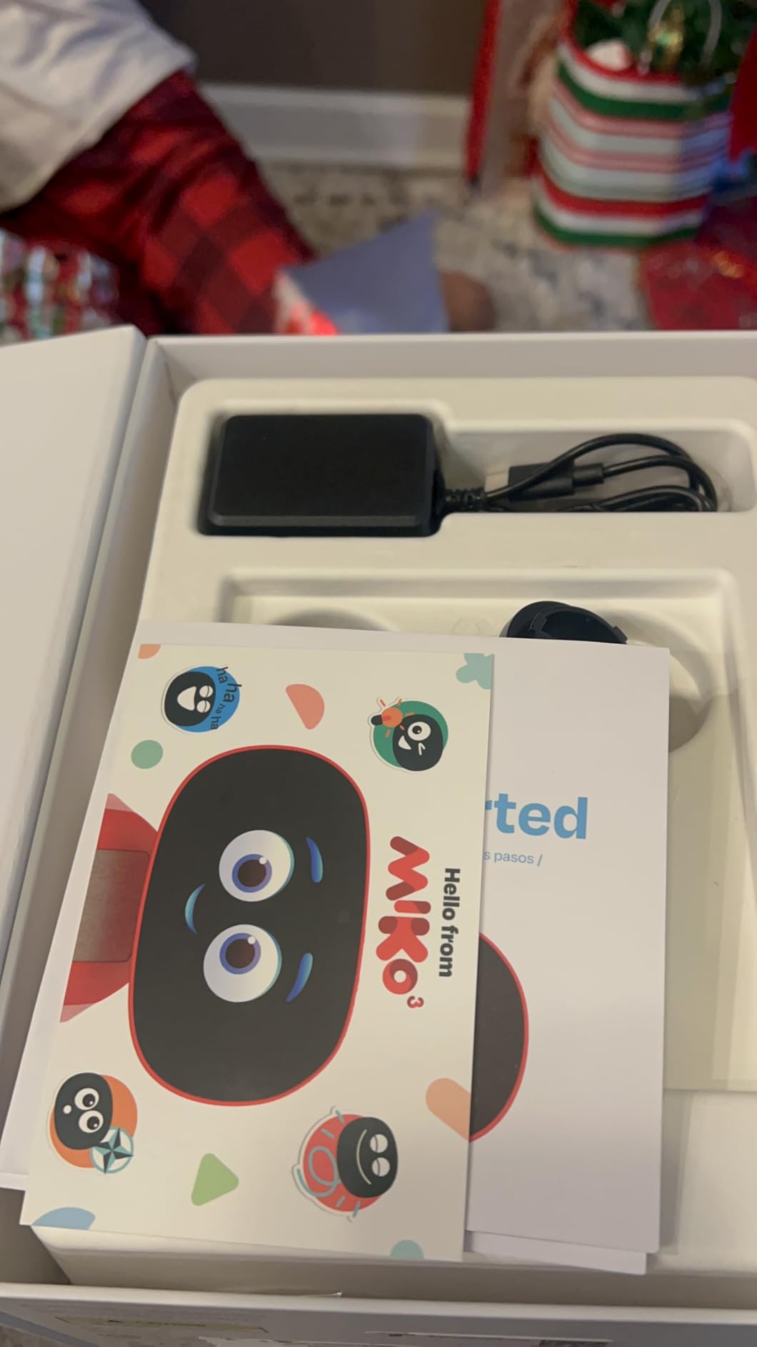 Miko 3 AI Robot for Kids – Smart Educational & STEAM Learning Robot with Interactive Apps, Games, Stories & Activities for Girls & Boys Ages 5–10 | Red Customer Review Miko 3 AI Robot for Kids – Smart Educational & STEAM Learning Robot with Interactive Apps, Games, Stories & Activities for Girls & Boys Ages 5–10 | Red - Customer Photo 1