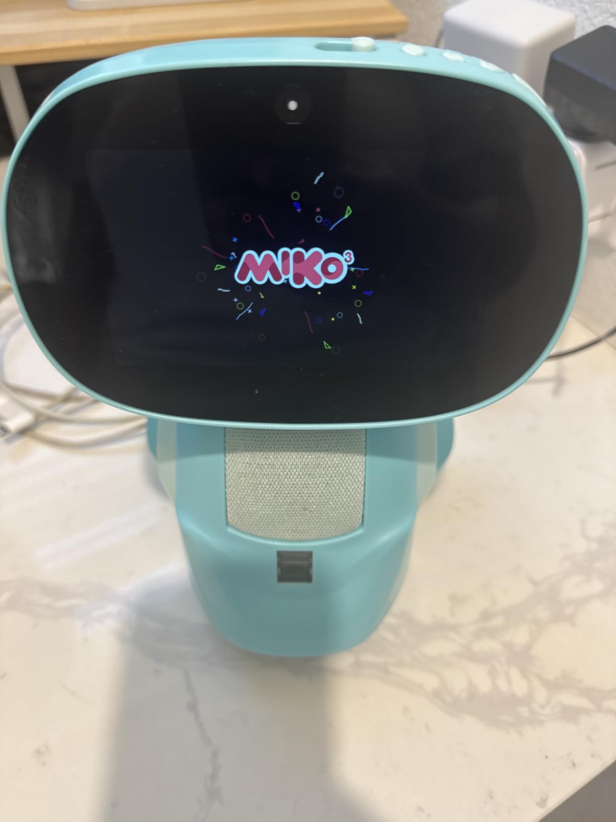 Miko 3 AI Robot for Kids – Smart Educational & STEAM Learning Robot with Interactive Apps, Games, Stories & Activities for Girls & Boys Ages 5–10 | Red Customer Review Miko 3 AI Robot for Kids – Smart Educational & STEAM Learning Robot with Interactive Apps, Games, Stories & Activities for Girls & Boys Ages 5–10 | Red - Customer Photo 2