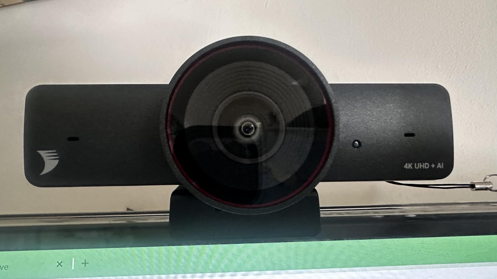 WYRESTORM 4K Webcam with AI Tracking, 120° FOV Wide Angle, Auto Framing, 90fps, 8X Digital Zoom, Dual AI Noise-canceling Mics, Video Conference Room Camera, Zoom Certified, Works for Microsoft Teams - Customer Photo 1