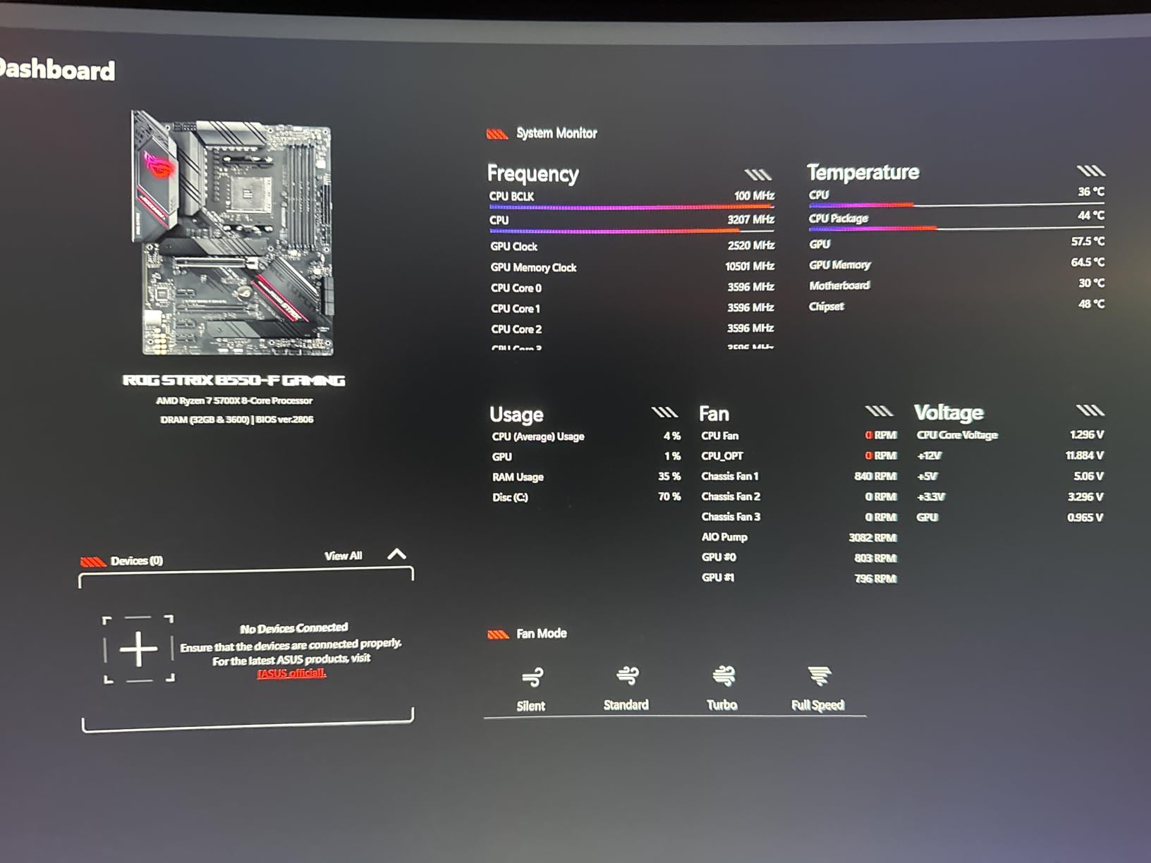 AMD Ryzen 7 5700X 8-Core, 16-Thread Unlocked Desktop Processor - Customer Photo 1