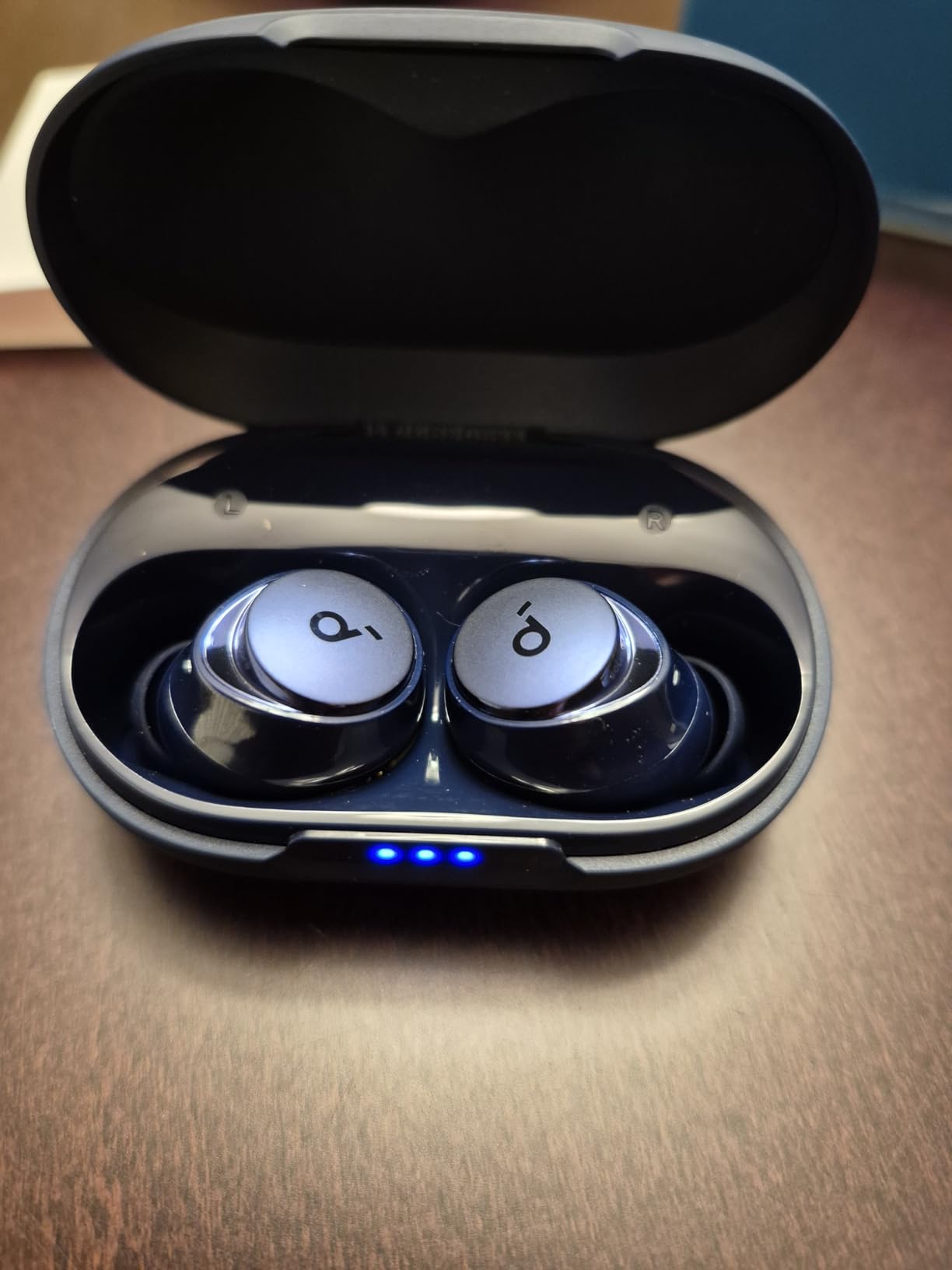Soundcore by Anker Space A40 Adaptive Active Noise Cancelling Wireless Earbuds, Reduce Noise by Up to 98%, Ultra Long 50H Playtime, 10H Single Playtime, Hi-Res Sound, Comfortable Fit, Wireless Charge Customer Review Soundcore by Anker Space A40 Adaptive Active Noise Cancelling Wireless Earbuds, Reduce Noise by Up to 98%, Ultra Long 50H Playtime, 10H Single Playtime, Hi-Res Sound, Comfortable Fit, Wireless Charge - Customer Photo 3