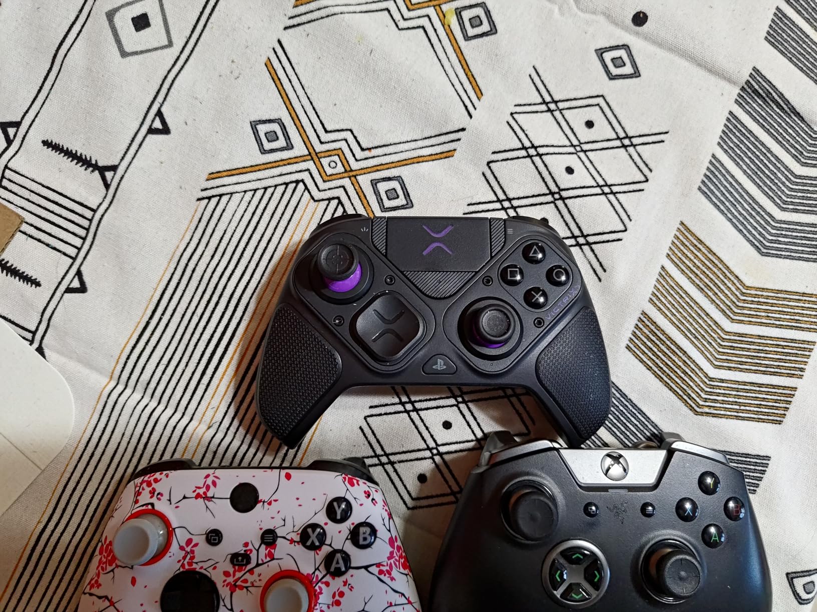 PDP Victrix Pro BFG Wireless Gaming Controller for Playstation 5 / PS5, PS4, PC, Modular Esports Gamepad, Remappable Buttons, Customizable Triggers/Paddles/D-Pad/Fightpad, PC App, Black Customer Review PDP Victrix Pro BFG Wireless Gaming Controller for Playstation 5 / PS5, PS4, PC, Modular Esports Gamepad, Remappable Buttons, Customizable Triggers/Paddles/D-Pad/Fightpad, PC App, Black - Customer Photo 2