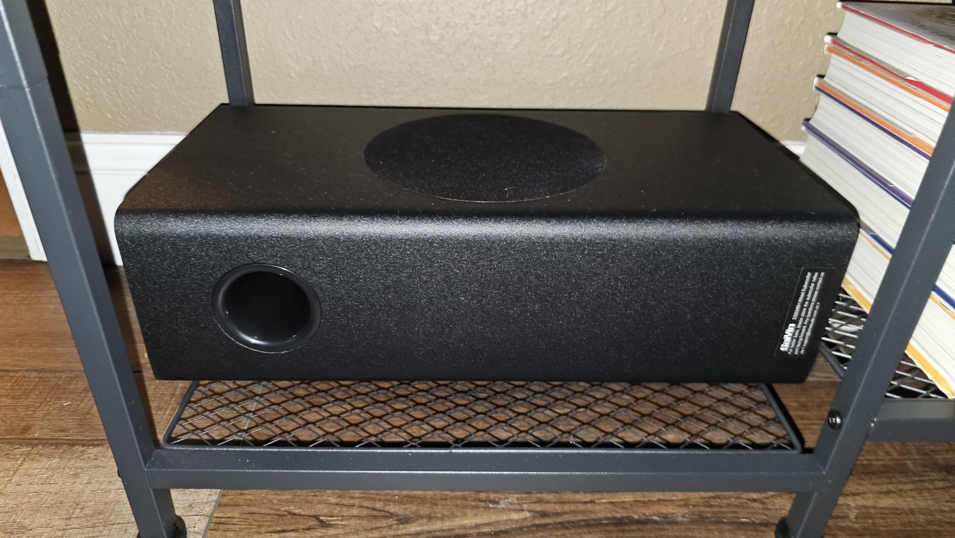Saiyin Sound Bars for TV with Subwoofer, 2.1 Deep Bass Small Soundbar Monitor Speaker Home Theater Surround System PC Gaming Bluetooth/AUX/Optical Connection, Wall Mountable 17-inch - Customer Photo 2