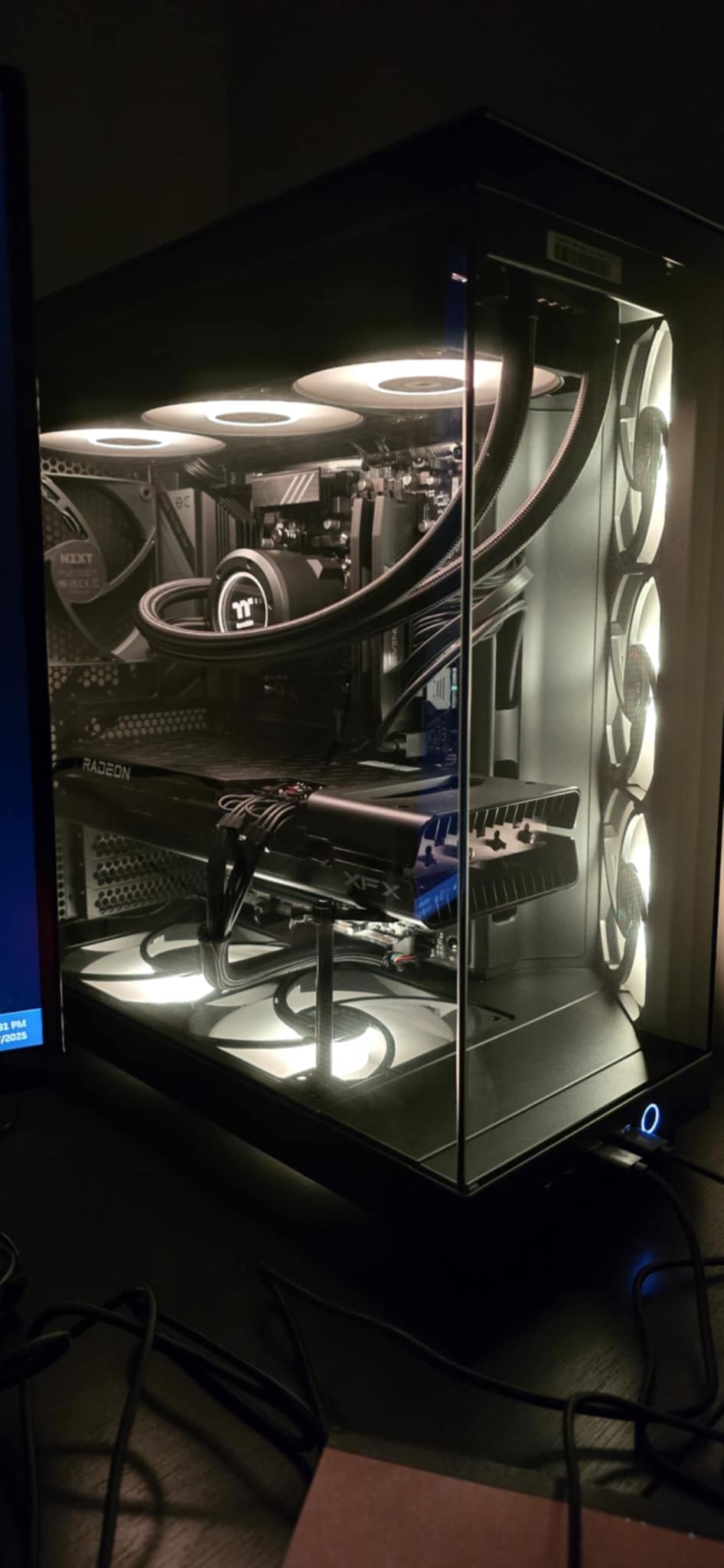 Thermalright TL-C12C-S X3 CPU Fan 120mm ARGB Case Cooler Fan, 4pin PWM Silent Computer with S-FDB Bearing Included, up to 1550RPM Cooling Fan（3 Quantities） - Customer Photo 2