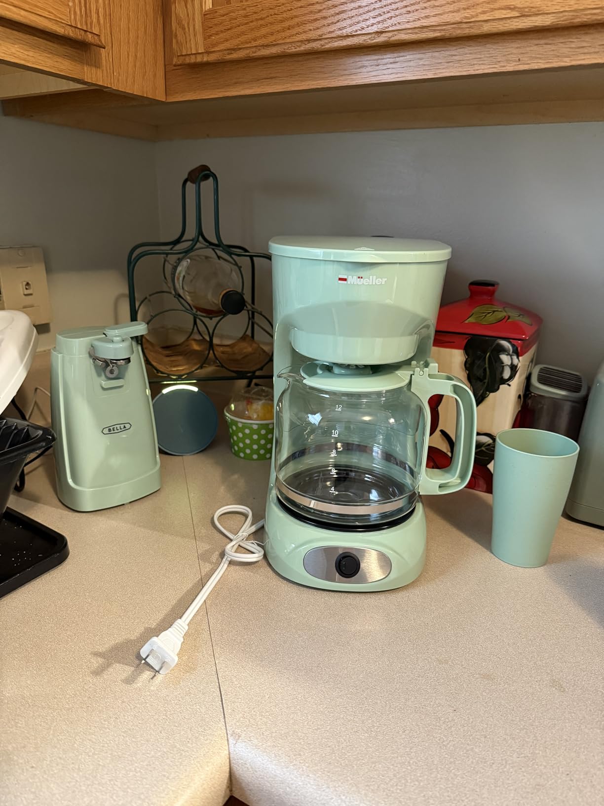 Mueller 12-Cup Drip Coffee Maker - Borosilicate Carafe, Auto-Off, Reusable Filter, Anti-Drip, Keep-Warm Function, Clear Water Level Window Coffee Machine, Kitchen Essentials & Accessories customer photo 2