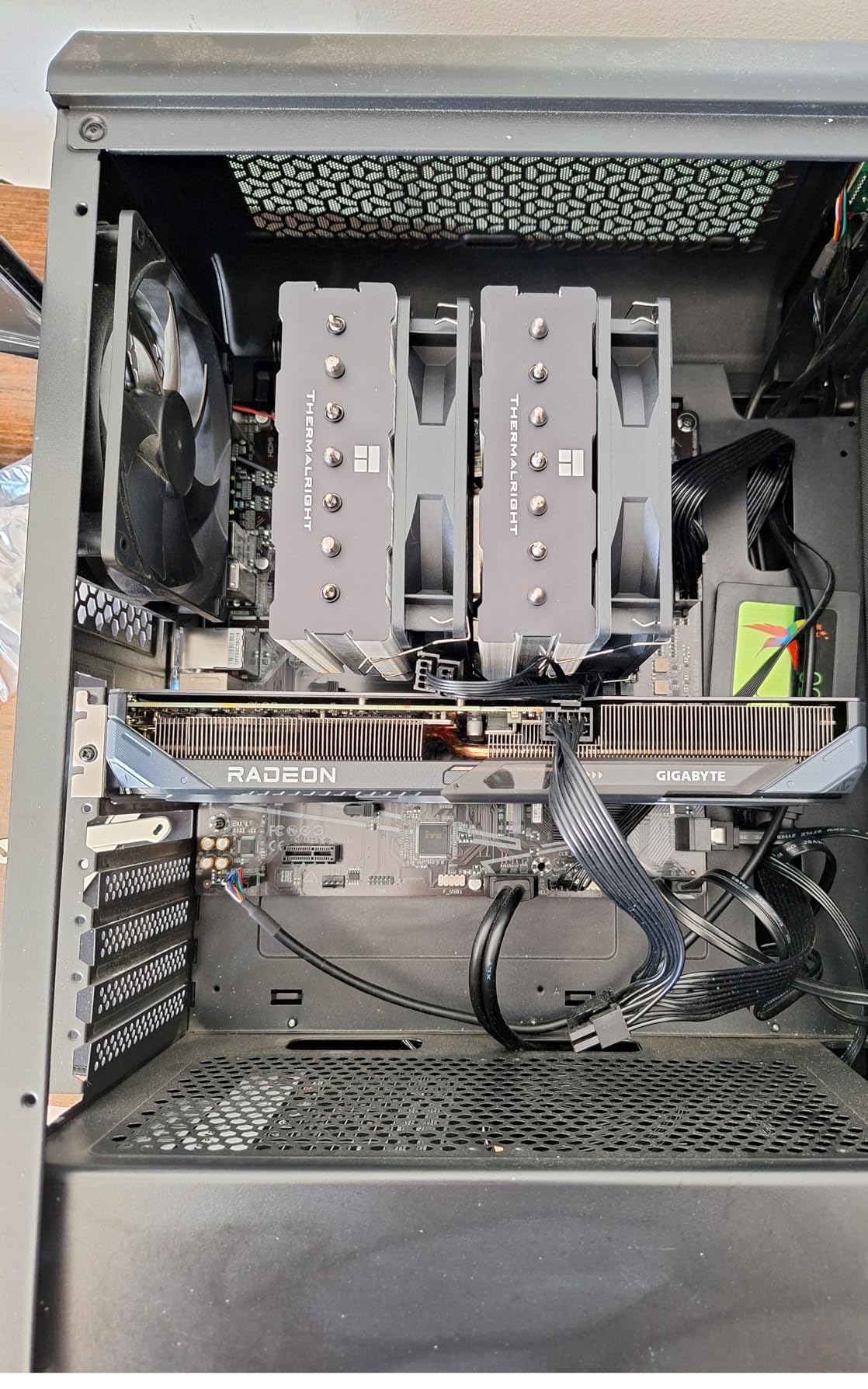 Thermalright Phantom Spirit 120SE CPU Air Cooler, 7 Heat Pipes CPU Cooler,Dual 120mm TL-C12B V2 PWM Fans, AGHP 4.0 Technology,S-FDB Bearing, for AM4/AM5/Intel lga1851/1700/1150/1151/1200, PC Cooling Customer Review Thermalright Phantom Spirit 120SE CPU Air Cooler, 7 Heat Pipes CPU Cooler,Dual 120mm TL-C12B V2 PWM Fans, AGHP 4.0 Technology,S-FDB Bearing, for AM4/AM5/Intel lga1851/1700/1150/1151/1200, PC Cooling - Customer Photo 1