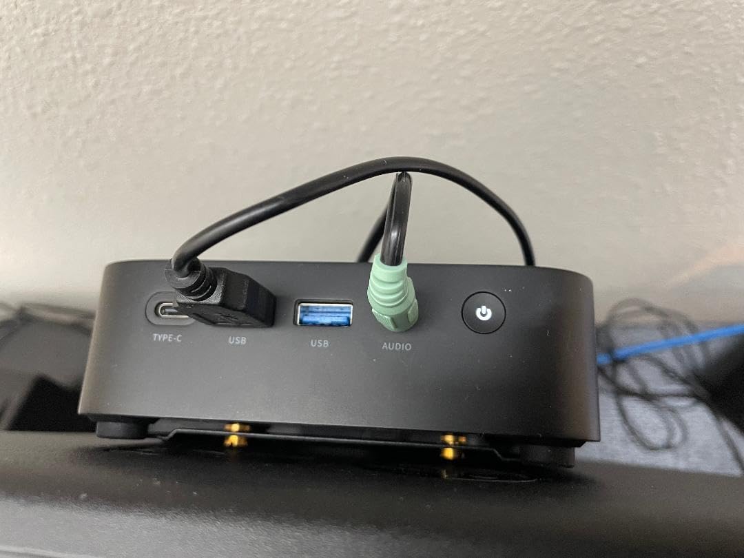 ACEMAGICIAN Kron Mini K1 Mini PC, Ryzen 7 7730U(Upgraded 5825U/7430U), 16GB DDR4 512GB SSD Mini Computers(up to 4.5Ghz), Light Gaming Desktop 4K Triple Display Mini Desktop Bluetooth/WiFi6/Office - Customer Photo 1
