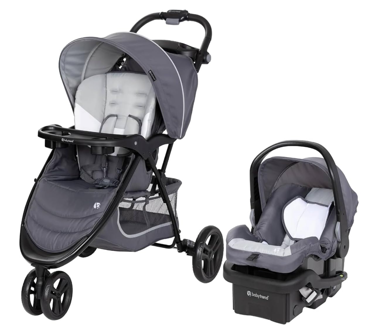 Baby Trend EZ Ride Travel System with EZ-Lift Infant Car Seat, Dash Grey | Portable and Lightweight Stroller Duo for Babies, Infants and Toddlers customer photo 2