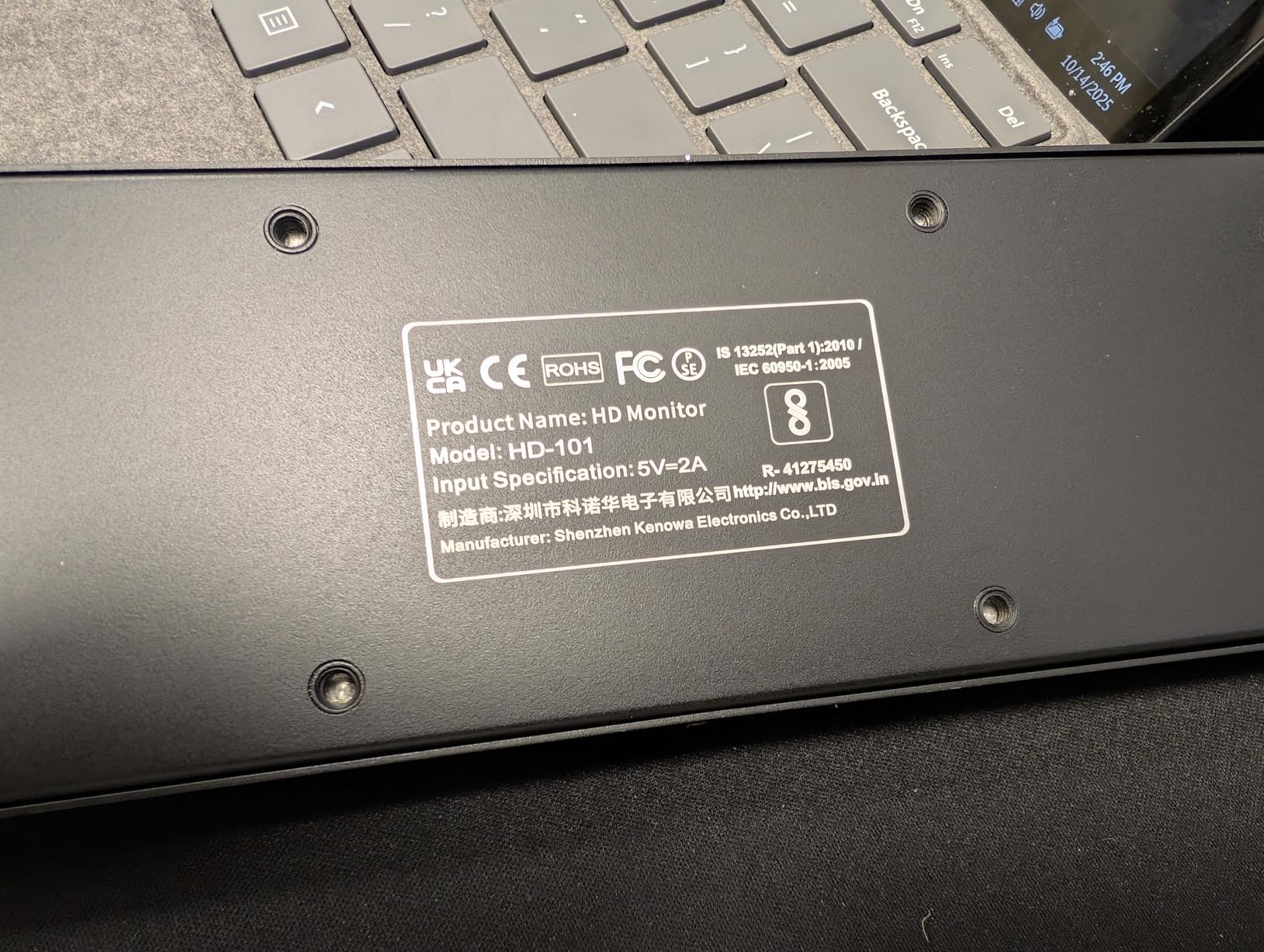 8.8 Inch PC Temperature Display, PC Sensor Panel Display, Computer Temp Monitor, IPS USB Mini Screen, AIDA64 CPU RAM DataTemperature Monitor for ARGB Computer Case Secondary Screen - Customer Photo 1