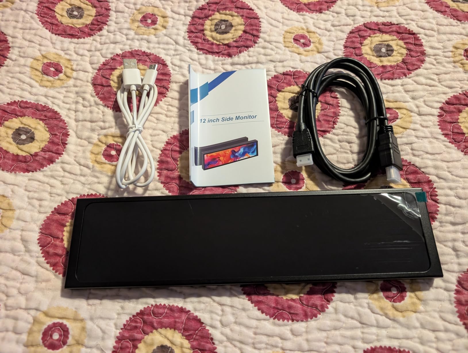 8.8 Inch PC Temperature Display, PC Sensor Panel Display, Computer Temp Monitor, IPS USB Mini Screen, AIDA64 CPU RAM DataTemperature Monitor for ARGB Computer Case Secondary Screen - Customer Photo 2