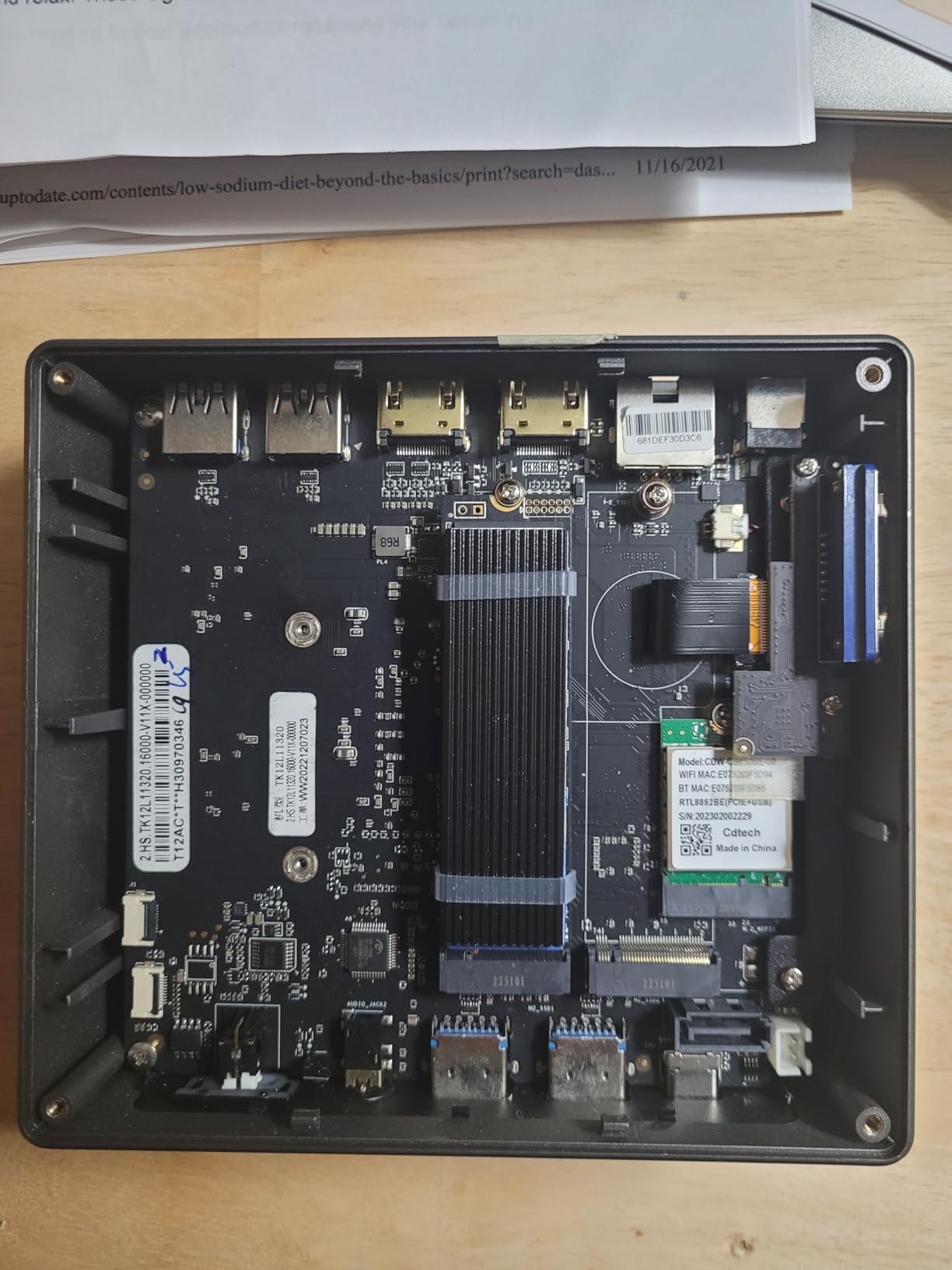 KAMRUI Intel Core i7-12650H Mini Gaming PC, 32GB DDR4 Dual Channel 512GB M.2 NVME SSD, Desktop Tower Computer with 4K Triple Display, Type C, WiFi 6, BT 5.2 Mini Desktop Computer - Customer Photo 1