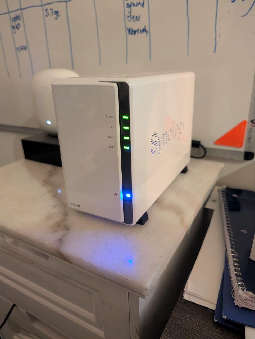 Synology 2-Bay DiskStation DS223j (Diskless) Customer Review Synology 2-Bay DiskStation DS223j (Diskless) - Customer Photo 2