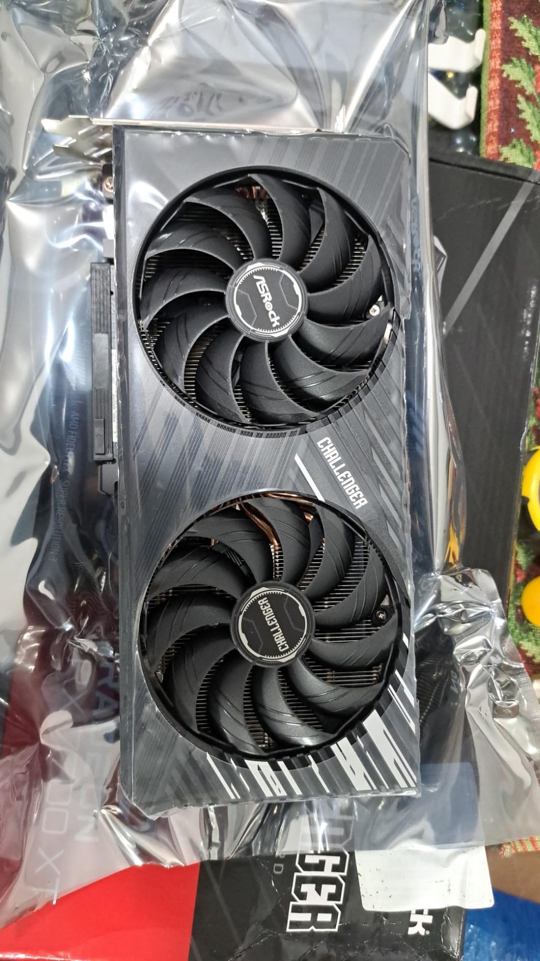 ASRock AMD Radeon RX 7700 XT Challenger 12GB GDDR6 192-bit 0dB Silent Cooling 7680 x 4320 DisplayPort HDMI LED Indicator 18Gbps Dual Fan Graphics Card Customer Review ASRock AMD Radeon RX 7700 XT Challenger 12GB GDDR6 192-bit 0dB Silent Cooling 7680 x 4320 DisplayPort HDMI LED Indicator 18Gbps Dual Fan Graphics Card - Customer Photo 1