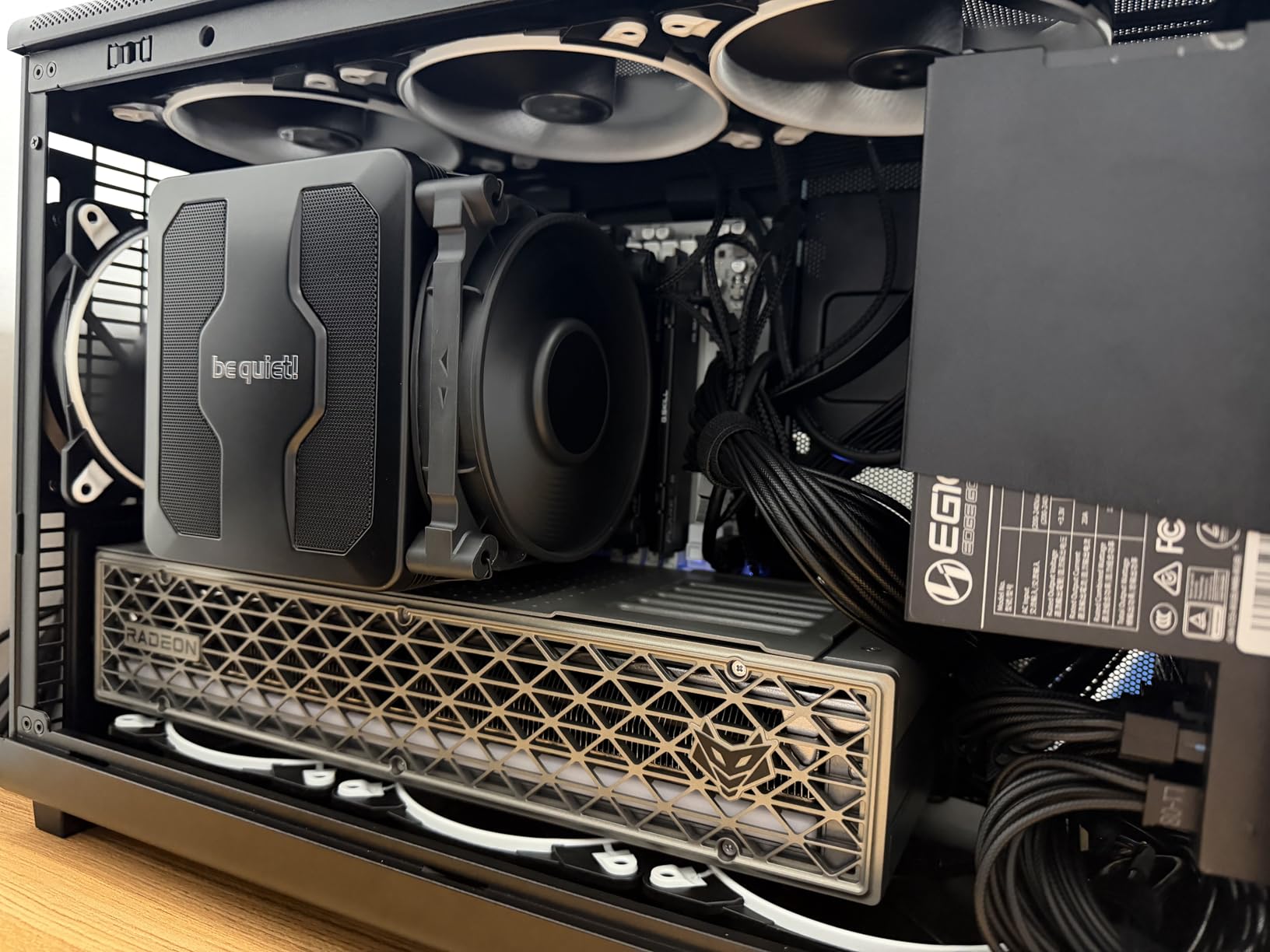 be quiet! Dark Rock Pro 5 Quiet Cooling CPU Cooler | Immensely High Airflow | 7 high-Performance Copper Heat Pipes Customer Review be quiet! Dark Rock Pro 5 Quiet Cooling CPU Cooler | Immensely High Airflow | 7 high-Performance Copper Heat Pipes - Customer Photo 2