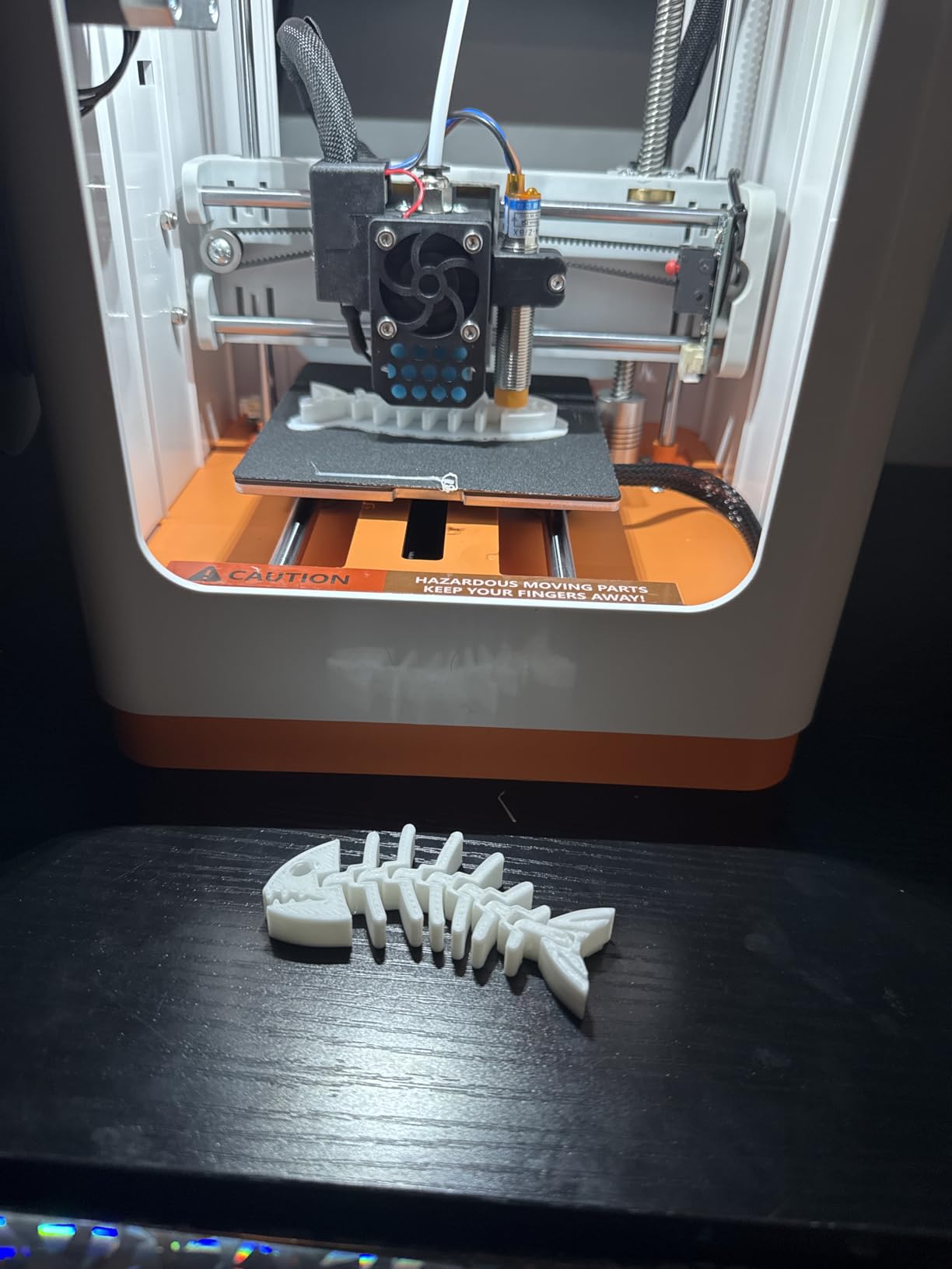 TINA2 Mini 3D Printer, HEPHI3D FDM 3D Printers for Beginners, Fully Assembled Auto Leveling 3D Printer for Kids, Resume Printing Function, Fully Open Source, Removable Flexible Magnetic Build Plate Customer Review TINA2 Mini 3D Printer, HEPHI3D FDM 3D Printers for Beginners, Fully Assembled Auto Leveling 3D Printer for Kids, Resume Printing Function, Fully Open Source, Removable Flexible Magnetic Build Plate - Customer Photo 1