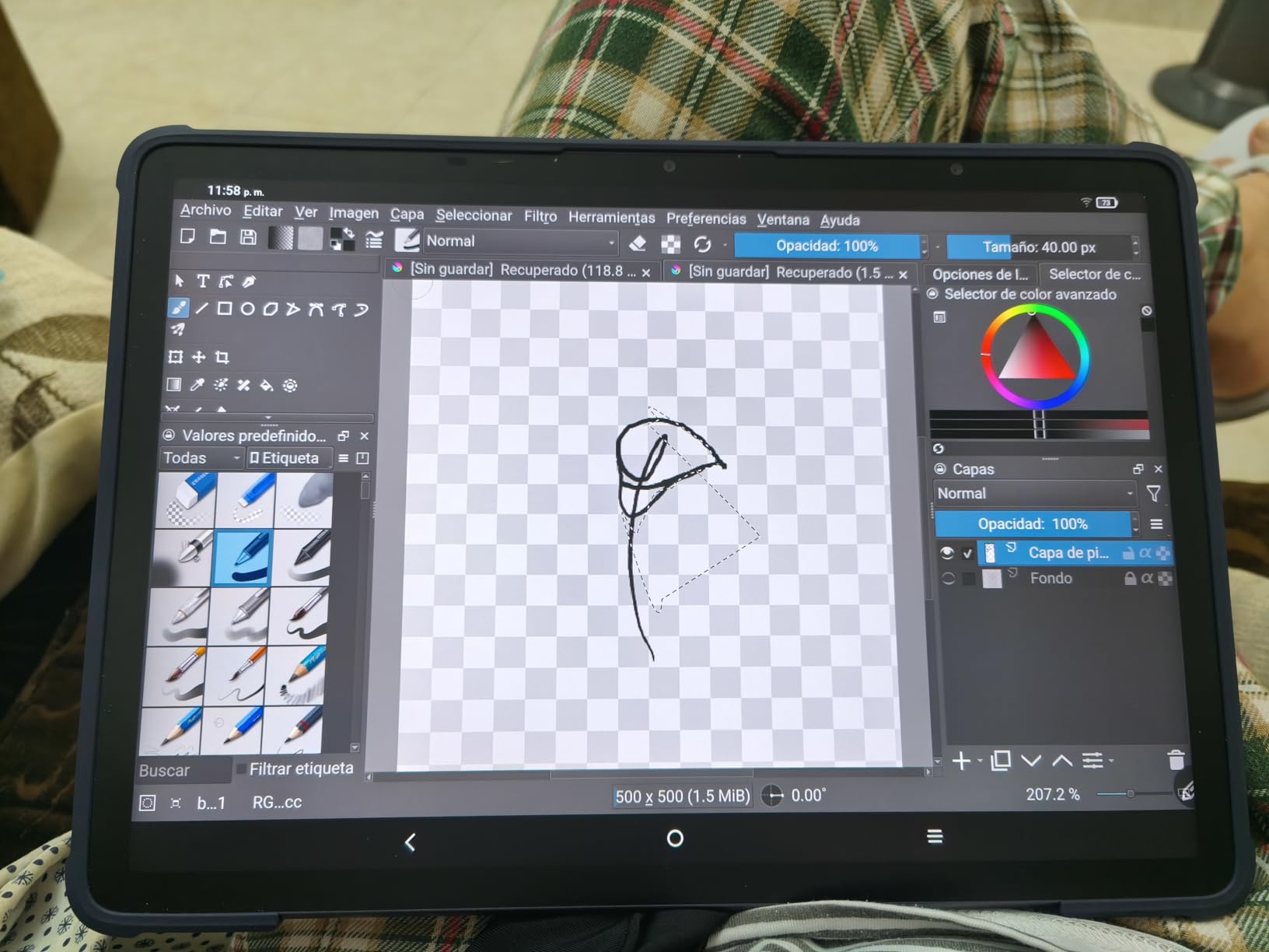 XPPen Magic Drawing Pad 12.2 Inch Standalone Drawing Tablet No Computer Needed with 16384 Pressure Levels X3 Pro Slim Stylus Tilt Support Paper-Like Screen 8GB + 256GB for Digital Drawing Artists Customer Review XPPen Magic Drawing Pad 12.2 Inch Standalone Drawing Tablet No Computer Needed with 16384 Pressure Levels X3 Pro Slim Stylus Tilt Support Paper-Like Screen 8GB + 256GB for Digital Drawing Artists - Customer Photo 2