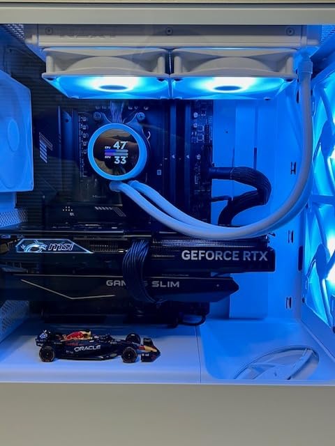 MSI Gaming RTX 4070 Super 12G Gaming X Slim Graphics Card (NVIDIA RTX 4070 Super, 192-Bit, Extreme Clock: 2655 MHz, 12GB GDRR6X 21 Gbps, HDMI/DP, Ada Lovelace Architecture) - Customer Photo 1