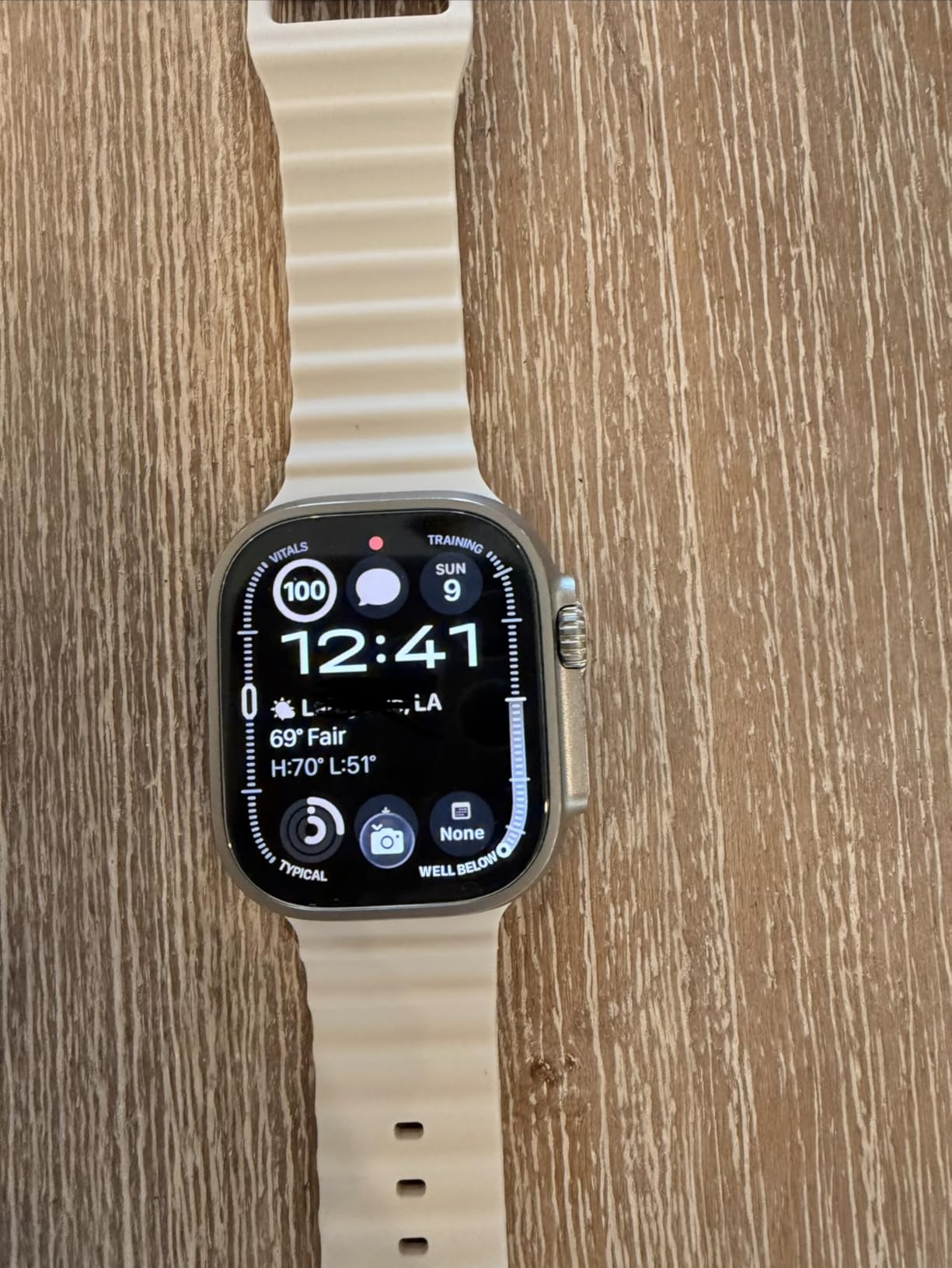 Apple Watch Ultra 2 [GPS + Cellular, 49mm] - Titanium Case with Blue Ocean Band, One Size (Renewed) customer photo 2