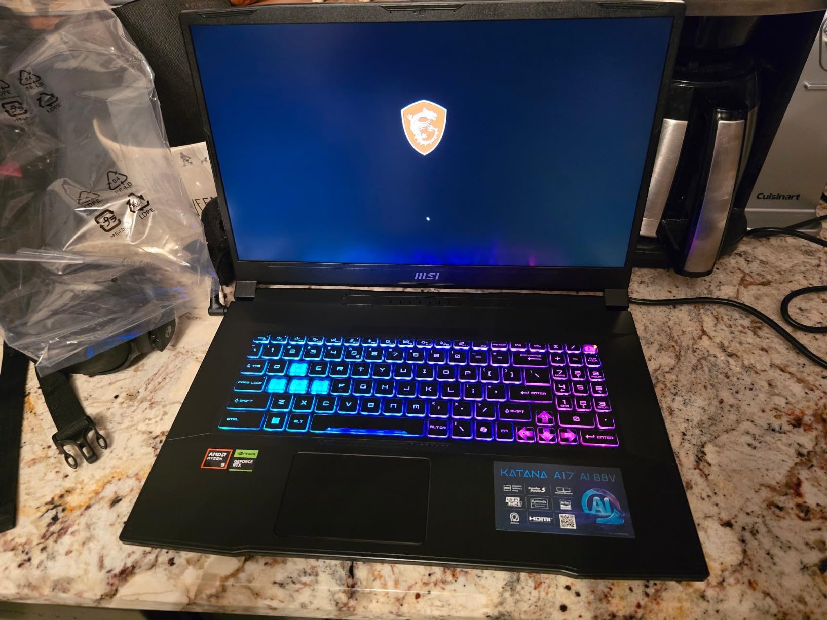 MSI Katana A15 AI Gaming Laptop 15.6 MSI Katana A15 AI Gaming Laptop 15.6