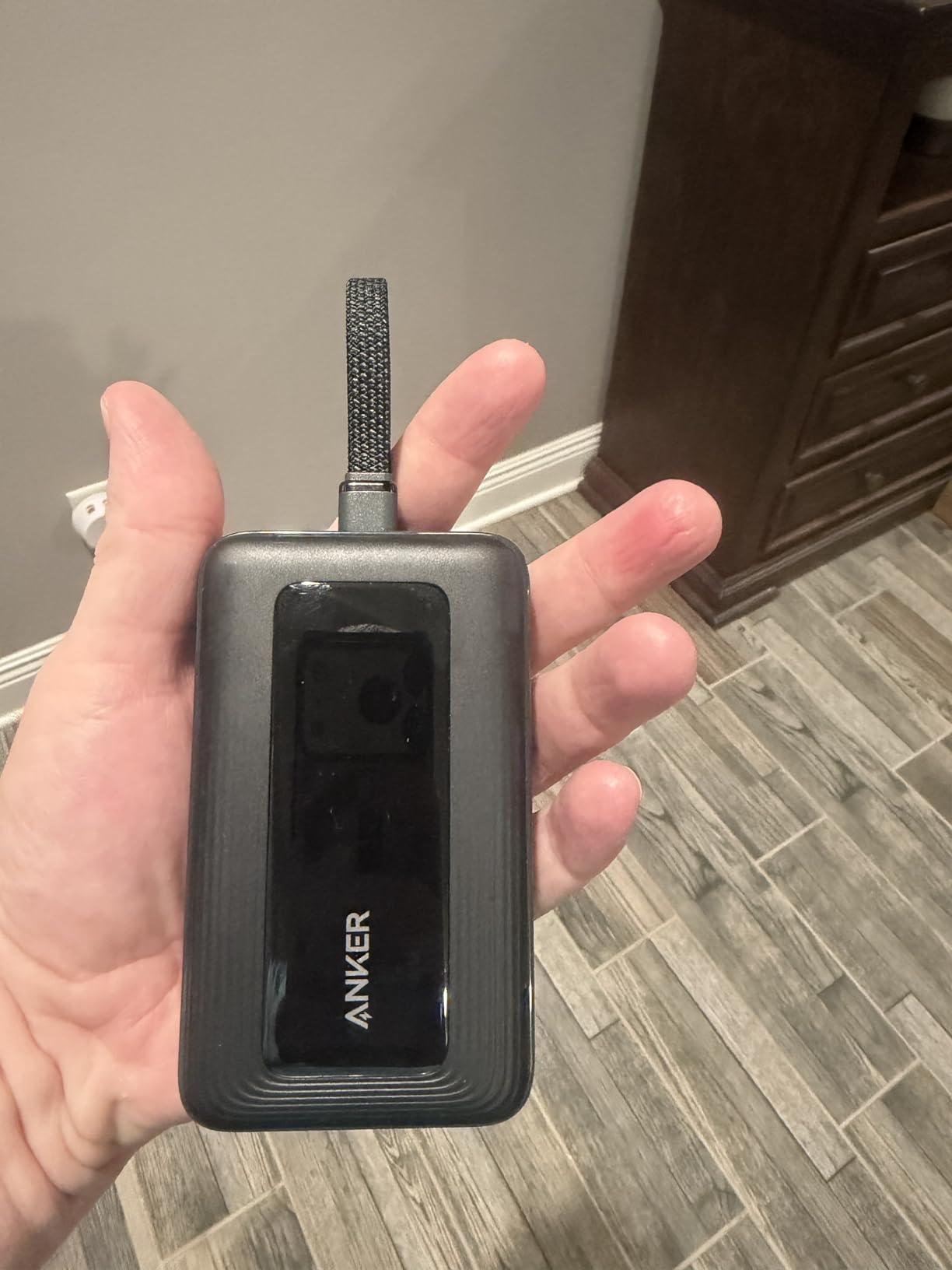 Anker Power Bank,10,000mAh 30W with USB-C Travel Essential Portable Charger customer photo 1