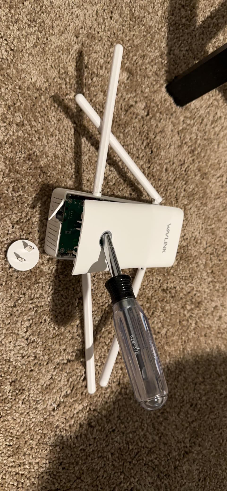 WAVLINK AX3000 WiFi 6 Extender Signal Booster for Home,3000Mbps Dual Band (5GHz/2.4GHz) WiFi Repeater,WiFi Repeater Signal Booster with Gigabit Ethernet Port,Access Point,1-Tap Setup - Customer Photo 2