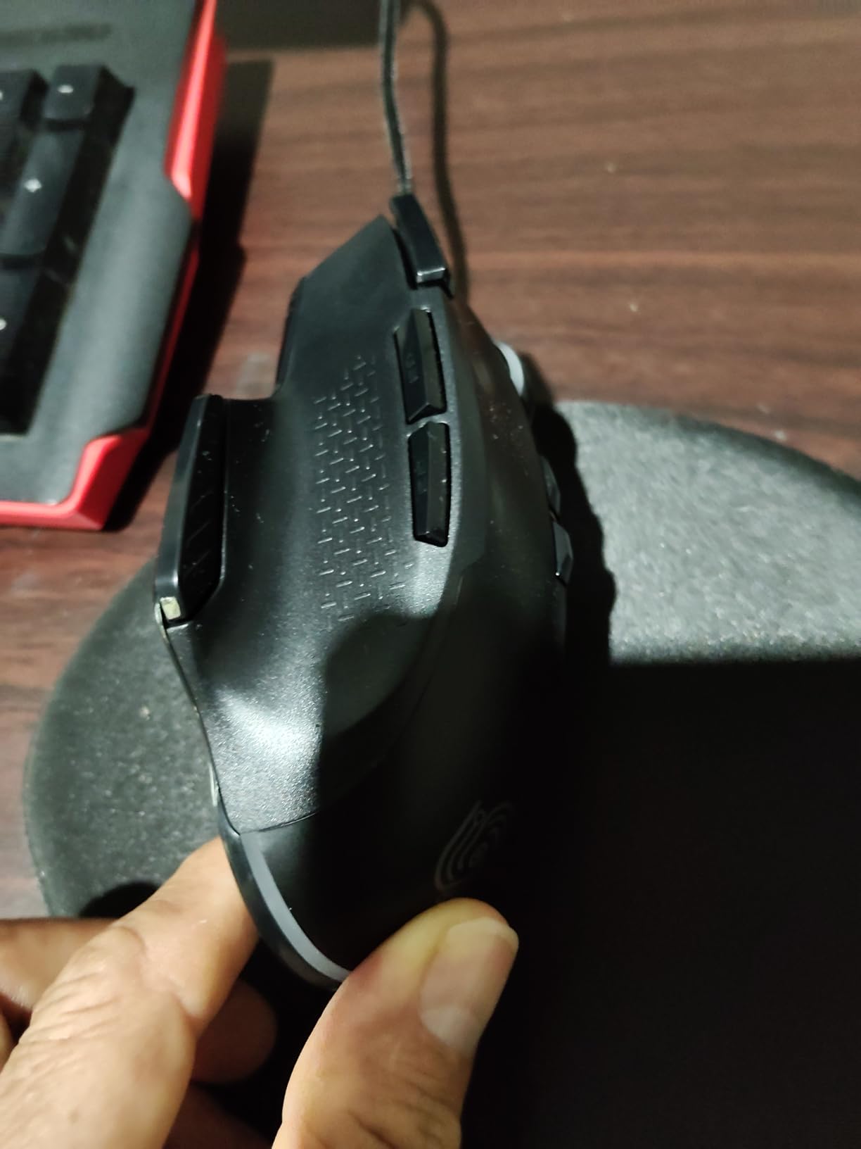 MKETech Electronics Wired Mouse for Gaming, RGB Lighting, Claw Grip Design, Adjustable DPI, Rapid Trigger & Sniper Buttons, Computer/Laptop – Black - Customer Photo 2