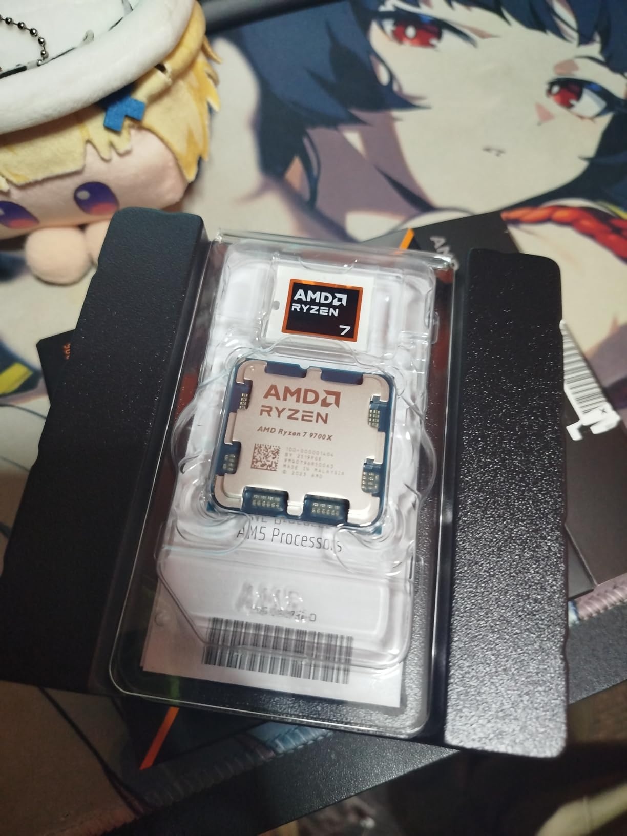 AMD Ryzen™ 7 9700X 8-Core, 16-Thread Unlocked Desktop Processor Customer Review AMD Ryzen™ 7 9700X 8-Core, 16-Thread Unlocked Desktop Processor - Customer Photo 1