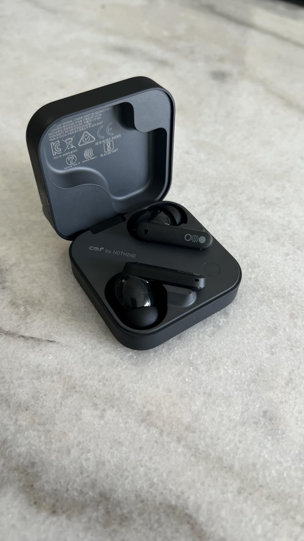 CMF Buds Pro 2 Wireless Earbuds with Smart Dial, 50dB Hybrid Noise Cancelling Earbuds Wireless Bluetooth 5.3, 11mm Bass with LDAC, 6 Hi-Res Audio Mics, 43H Playtime, Fast Charging Case, Dark Grey - Customer Photo 2