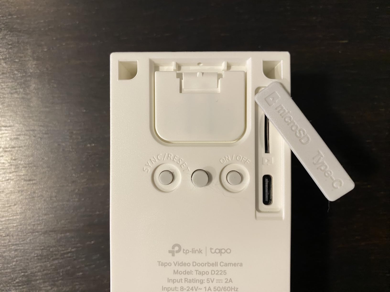 Tapo 2K Wireless Smart Video Doorbell with Chime - 160° Ultra-Wide View, Person Detection, Ring Call, 2-Way Audio, Subscription-Free Local Storage/Optional Cloud, D210 customer photo 1