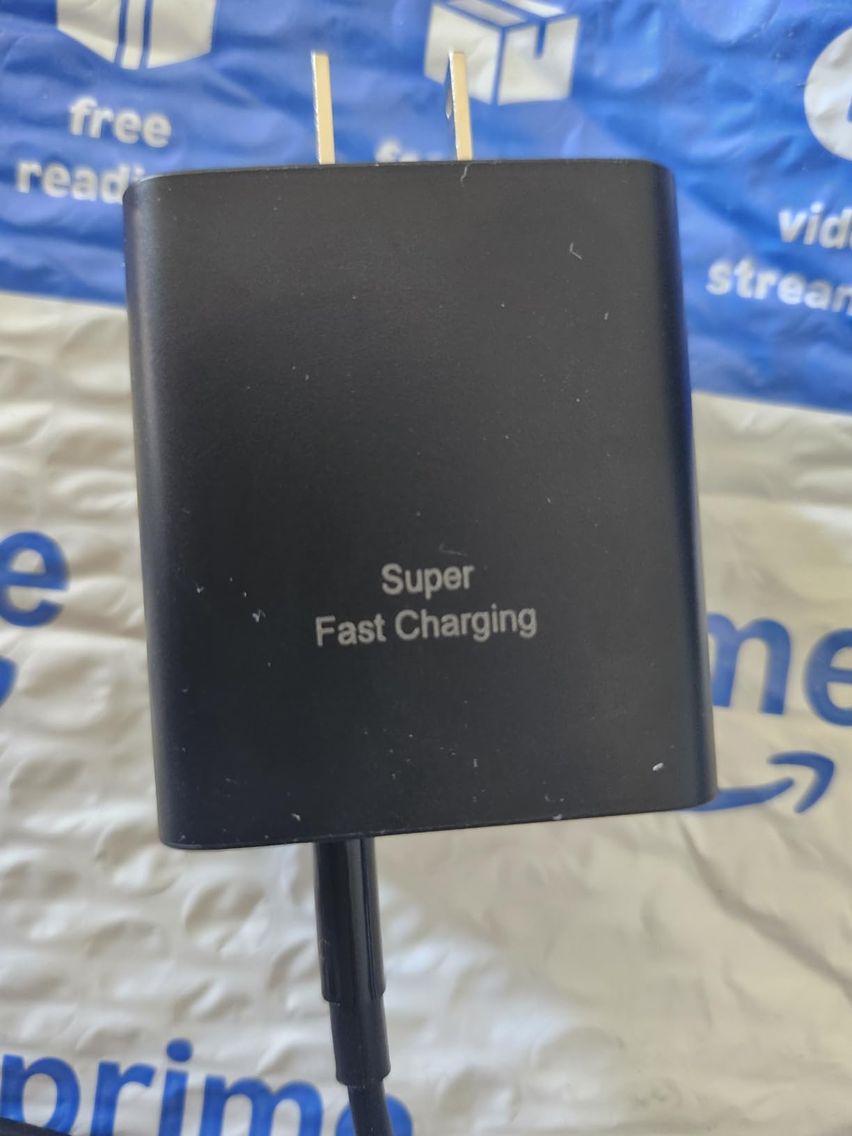 45W 2Pack Super Fast Charger USB C Dual Port Android Phone Charger Type C Fast Charging Block with 10FT Type-C Charger Cord for Samsung Galaxy S25/S25 Ultra/S25+/S24 Ultra/S24/S24+/S23/S22/iphone 17 Customer Review 45W 2Pack Super Fast Charger USB C Dual Port Android Phone Charger Type C Fast Charging Block with 10FT Type-C Charger Cord for Samsung Galaxy S25/S25 Ultra/S25+/S24 Ultra/S24/S24+/S23/S22/iphone 17 - Customer Photo 1