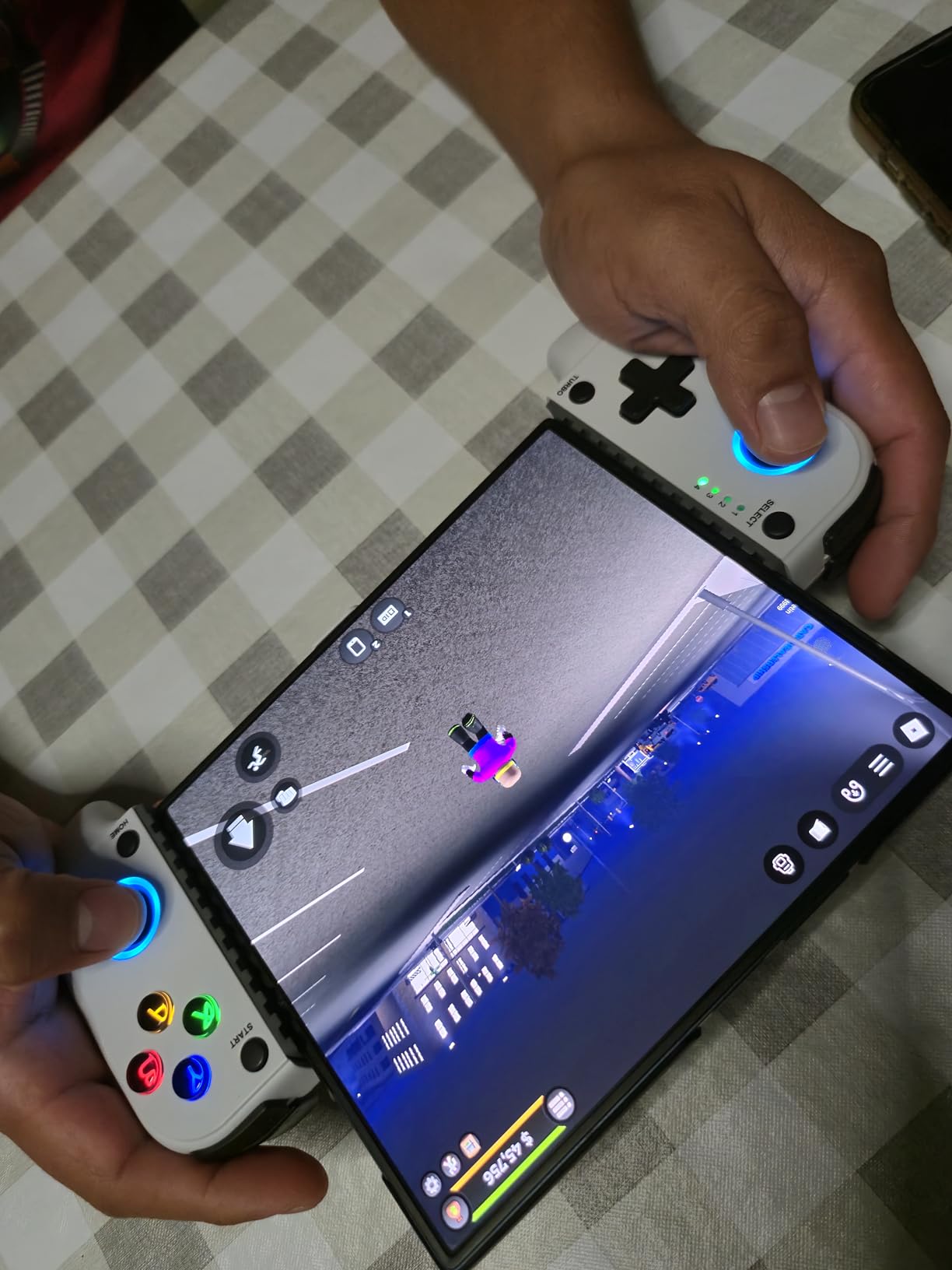 Phone Controller for iPhone/Android - Mobile Gaming Controller with Hall Effect Joystick, Phone Case Support, Turbo Function, Dual Vibration- Phone Controller Compatible with More Games - Customer Photo 1