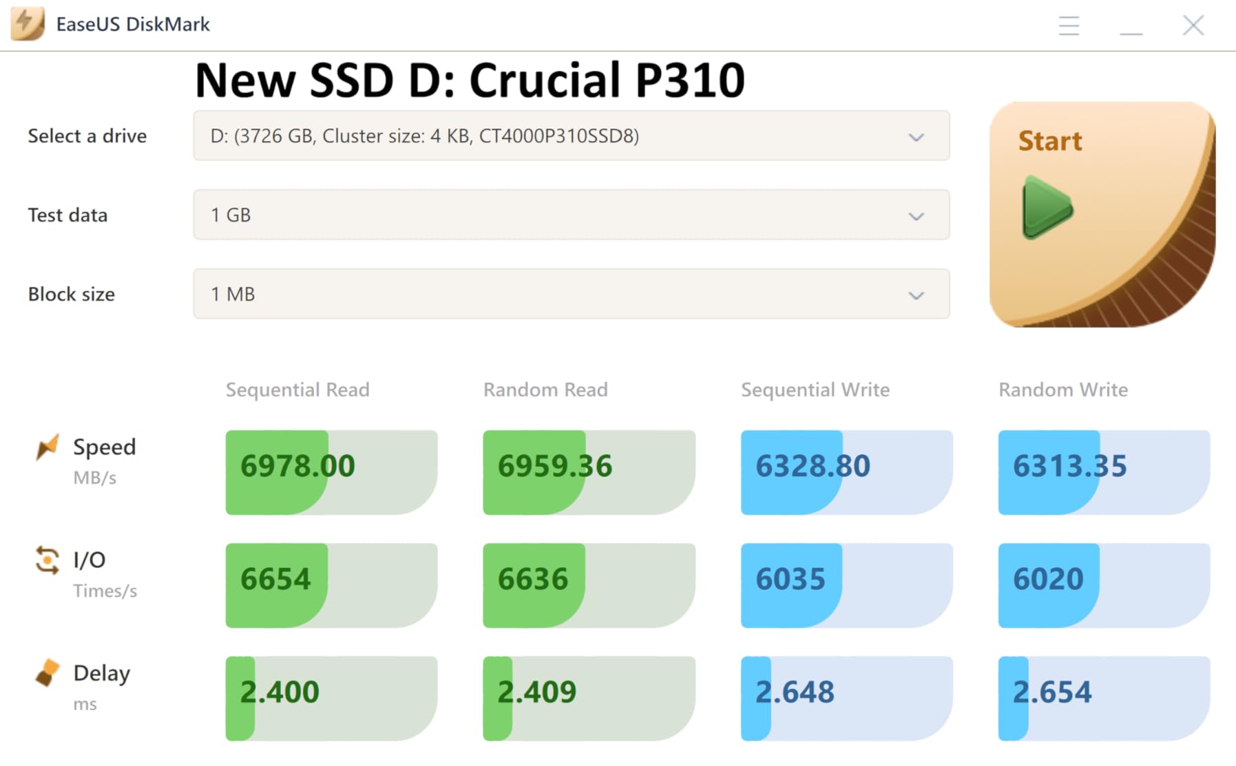 Crucial P310 1TB SSD, PCIe Gen4 NVMe M.2 2280, Up to 7,100MB/s, for Laptop, Desktop (PC), & Handheld Gaming Consoles, Includes Acronis Data Recovery Software, Solid State Drive - CT1000P310SSD801 Customer Review Crucial P310 1TB SSD, PCIe Gen4 NVMe M.2 2280, Up to 7,100MB/s, for Laptop, Desktop (PC), & Handheld Gaming Consoles, Includes Acronis Data Recovery Software, Solid State Drive - CT1000P310SSD801 - Customer Photo 1