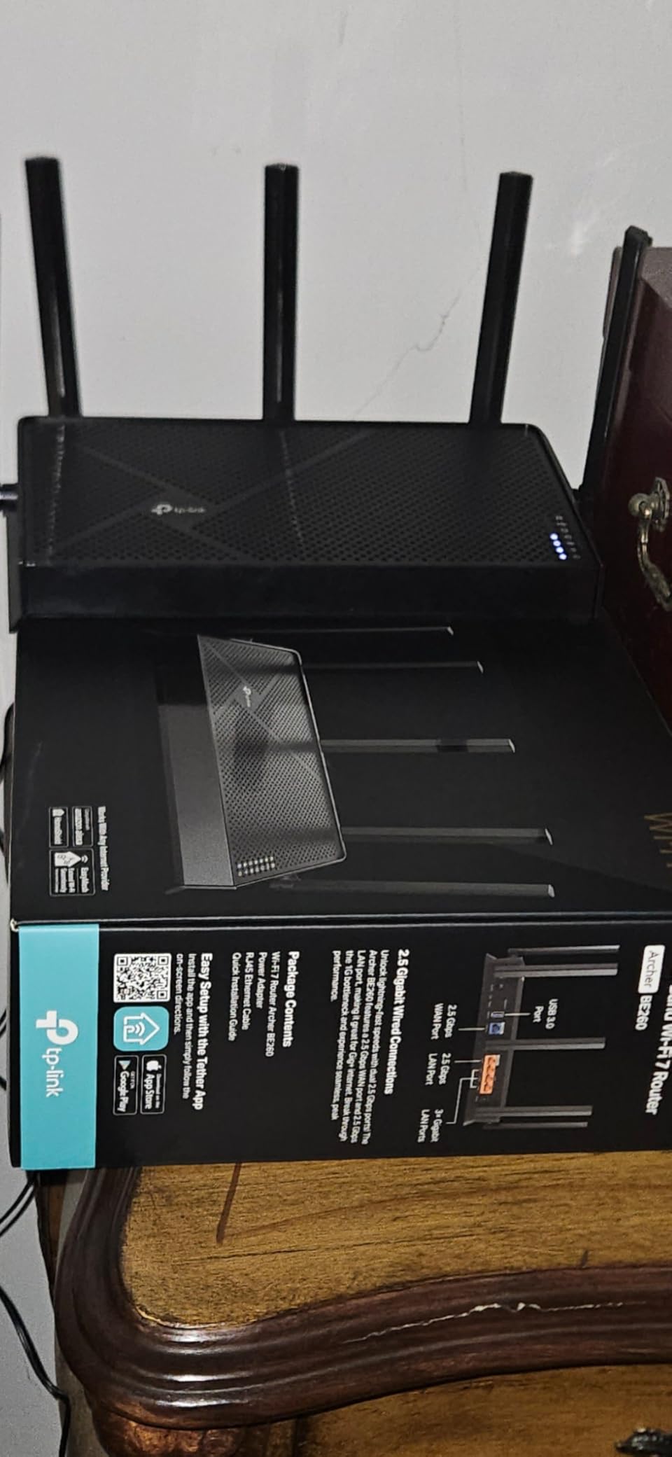TP-Link Dual-Band BE3600 Wi-Fi 7 Router Archer BE230 Customer Review TP-Link Dual-Band BE3600 Wi-Fi 7 Router Archer BE230 - Customer Photo 1
