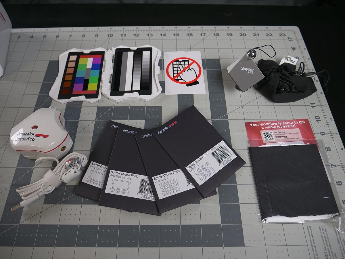 Datacolor Spyder Photo/Video Kit: Color Management Tools for Photo and Video, from Capture Through Editing Customer Review Datacolor Spyder Photo/Video Kit: Color Management Tools for Photo and Video, from Capture Through Editing - Customer Photo 1