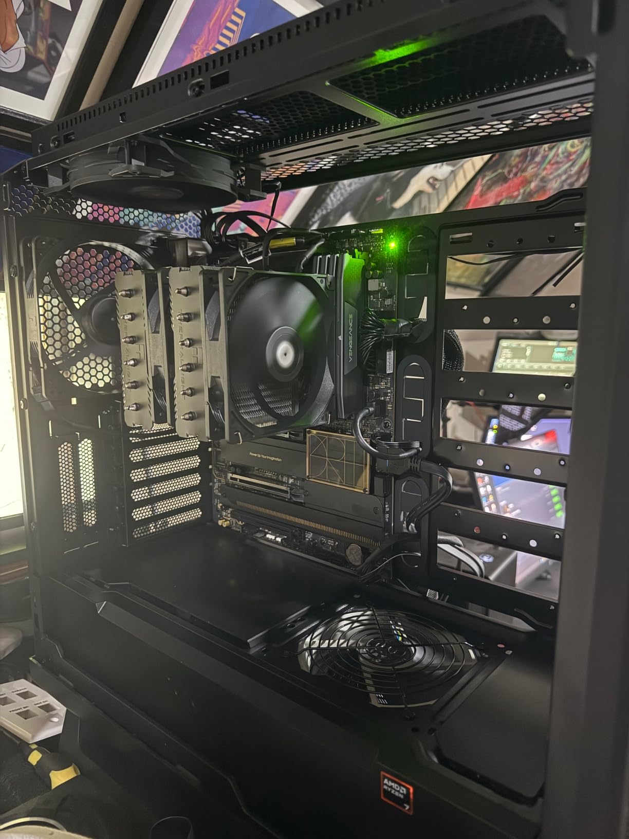 ASUS ProArt X870E-CREATOR WiFi AMD AM5 X870E ATX Motherboard PCIe® 5.0 x16 Slots with Full Support for Next-gen GPUs, 16+2+2 Power Stages, DDR5, Dual USB4®, 10 Gb & 2.5 Gb LAN, WiFi 7, Four M.2 Slots - Customer Photo 1