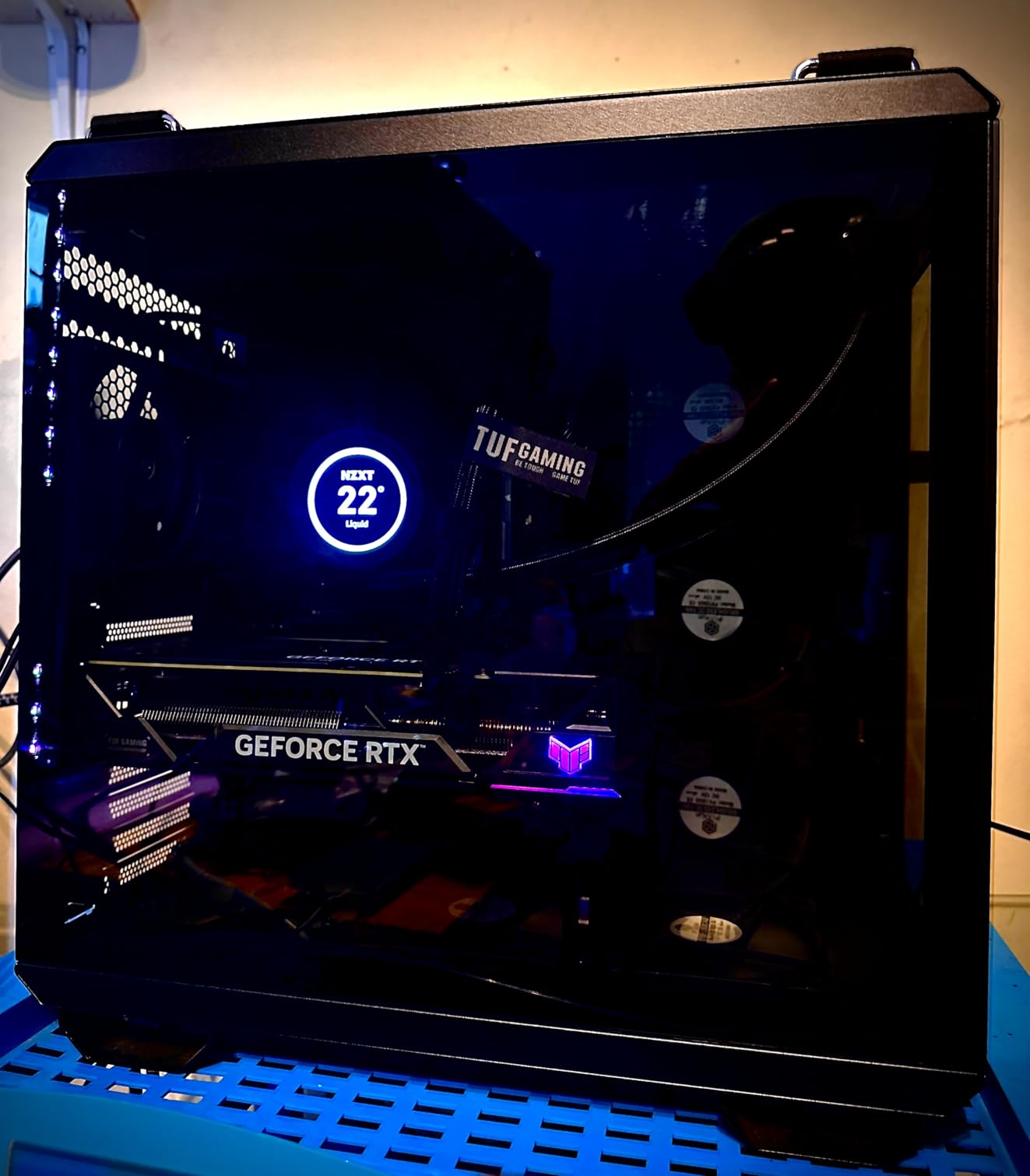 ASUS TUF Gaming B850-PLUS WiFi AMD AM5 B850 ATX Motherboard, 14+2+1 80A Stages, AI Ready, DDR5, PCIe 5.0, 3X M.2, Wi-Fi 7, 2.5Gb LAN, DisplayPort, HDMI™, USB 10Gbps & 20Gbps Type-C®, BIOS Flashback™ - Customer Photo 1