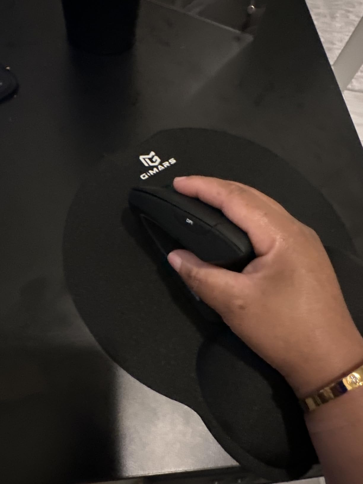 Perixx PERIMICE-713RX Wireless Rechargeable Vertical Mouse - Duo Wired and Wireless Charging Feature - Charging Pad Included - 6 Buttons Design - Black - Right-Handed Design Customer Review Perixx PERIMICE-713RX Wireless Rechargeable Vertical Mouse - Duo Wired and Wireless Charging Feature - Charging Pad Included - 6 Buttons Design - Black - Right-Handed Design - Customer Photo 1