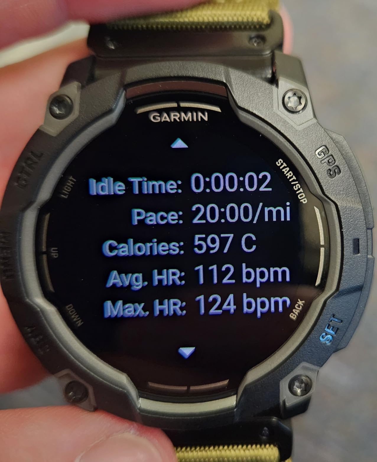 Garmin Instinct 3 45mm, Solar Charged Display, Rugged Outdoor GPS Smartwatch, Metal-Reinforced Bezel, Built-in Flashlight, Black customer photo 1