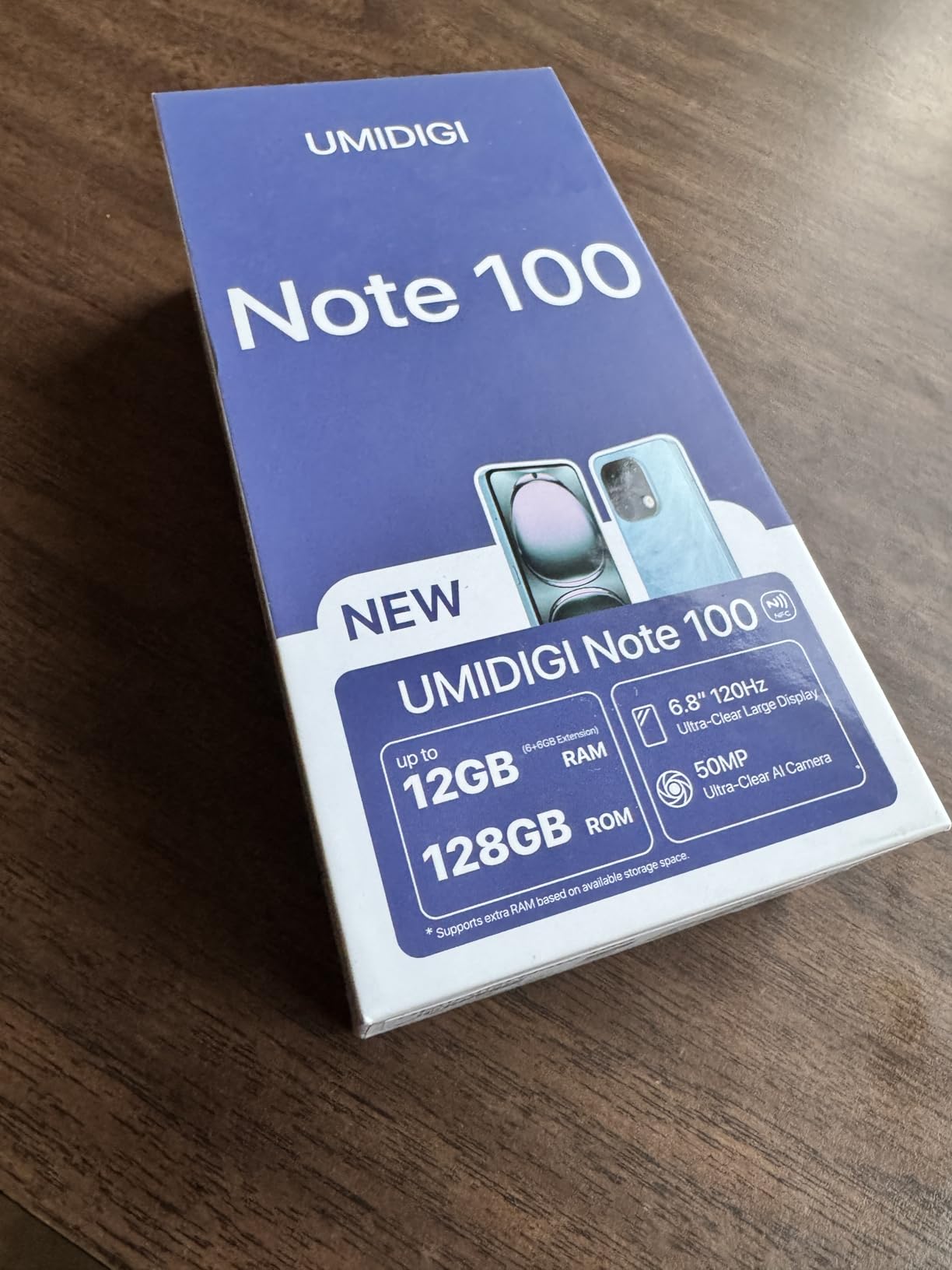 UMIDIGI Note 100 Unlocked Phone,8-core Android 14 Cell Phones,12(6+6) GB+128GB Expand 1TB,6.8''HD+120Hz Display,50MP Camera,5000mAh+20W Fast Charge Dual SIM Android Phones,NFC,Face ID+Fingerprint,GPS Customer Review UMIDIGI Note 100 Unlocked Phone,8-core Android 14 Cell Phones,12(6+6) GB+128GB Expand 1TB,6.8''HD+120Hz Display,50MP Camera,5000mAh+20W Fast Charge Dual SIM Android Phones,NFC,Face ID+Fingerprint,GPS - Customer Photo 2