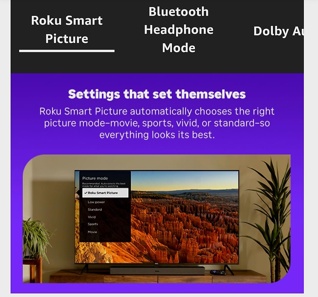 Roku Smart TV 2025 – 75-Inch Select Series, 4K HDR TV – RokuTV with Enhanced Voice Remote – Flat Screen LED Television with Wi-Fi for Streaming Live Local News, Sports, Family Entertainment Customer Review Roku Smart TV 2025 – 75-Inch Select Series, 4K HDR TV – RokuTV with Enhanced Voice Remote – Flat Screen LED Television with Wi-Fi for Streaming Live Local News, Sports, Family Entertainment - Customer Photo 2