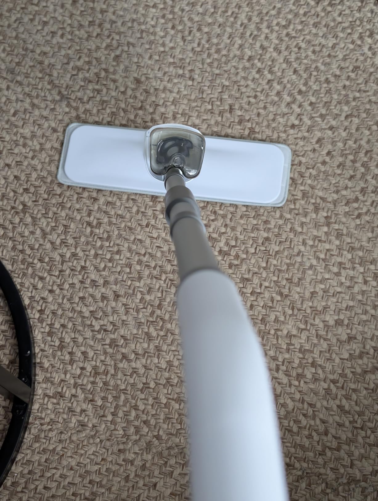 Steam Cleaner, 10-in-1 Detachable Handheld Steam Mop for Multi-Surface | 350ml Tank,10s Heat-Up,248°F Steam Cleaner,2-Level Control,Swivel Head for Carpet,Floor,Tiles,BBQ grill,Car Accessories customer photo 1