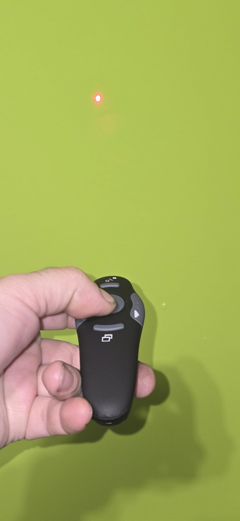 Presentation Clicker with Case Storage: PowerPoint Wireless Presenter Remote USB Type C Rechargeable Red Laser Pointer Clickers for Computer Project Mac PPT Slideshow Google Slide Advancer - Customer Photo 2