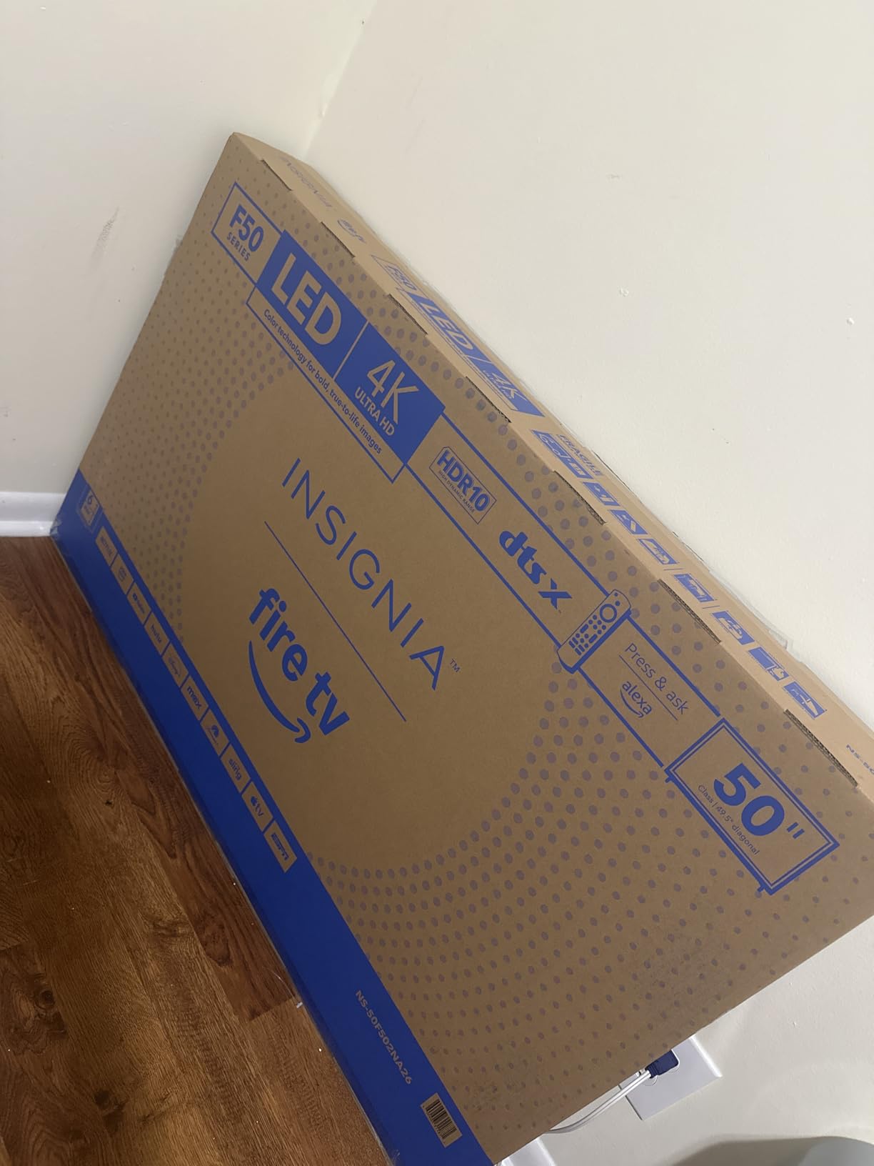 INSIGNIA 65-inch Class F50 Series LED 4K UHD Smart Fire TV with Alexa Voice Remote (NS-65F501NA26) Customer Review INSIGNIA 65-inch Class F50 Series LED 4K UHD Smart Fire TV with Alexa Voice Remote (NS-65F501NA26) - Customer Photo 3